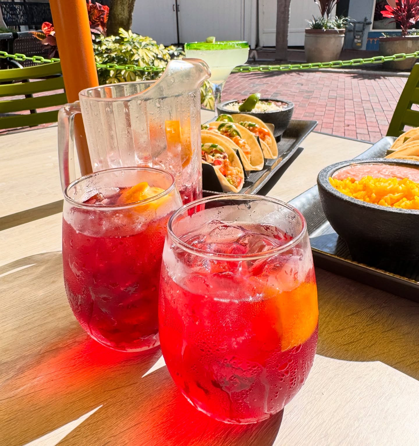 Raise a glass for National Wine Day! 🍷
Celebrate at Cabos with our red or white Sangria pitchers!
.
.
.
.
#downtownfortmyers #cabos #fortmyers #nationalwineday