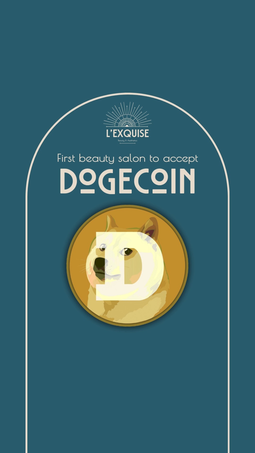 Did you know that you can pay for your L'Exquise treatments with cryptocurrency?
Not many people are aware of or are using cryptocurrency, but for those who are we accept Dogecoin payments through the MyDoge app AND are the first beauty salon globally to do so! And of course, we accept cash and card payments if you're not a cryptocurrency aficionado. 💷
You can book your treatments via the link in our bio.