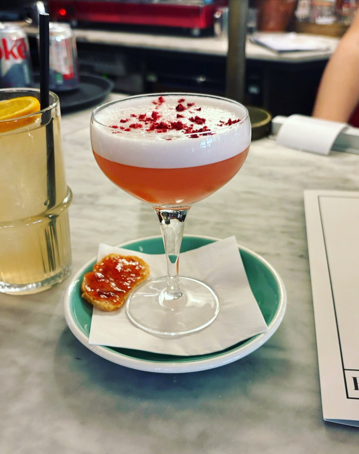 Have you tried the Brunch Martini (aka Jam on Toast) at @billsrestaurant yet?
All the flavours of Raspberry Jam on Toast with a smooth hit of Ketel One Vodka.
What are you waiting for??
Designed with the @wearethinkdrinks creator system, Brunch cocktails just got a whole lot more exciting!