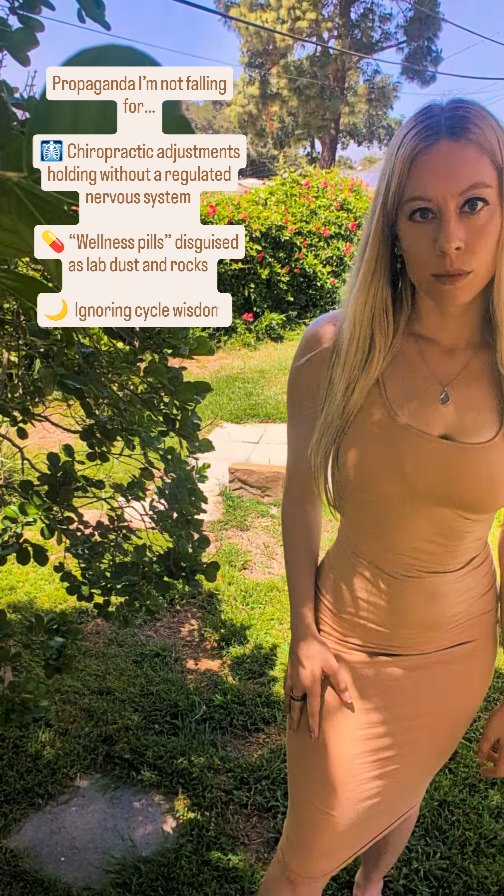 I’m not falling for quick fixes or fear-based healing anymore.
We’re choosing wisdom, not war with our bodies.
Which one hits home for you?
Which one doesn't?
#mindbodyconnection #health
#NervousSystemReset
#chiropracticcare #imnotfallingfor
#CycleAwareness #SomaticHealing #ShadowWork #NaturalMedicine #RadicalSelfLove #WomensHealthMatters
#Detox