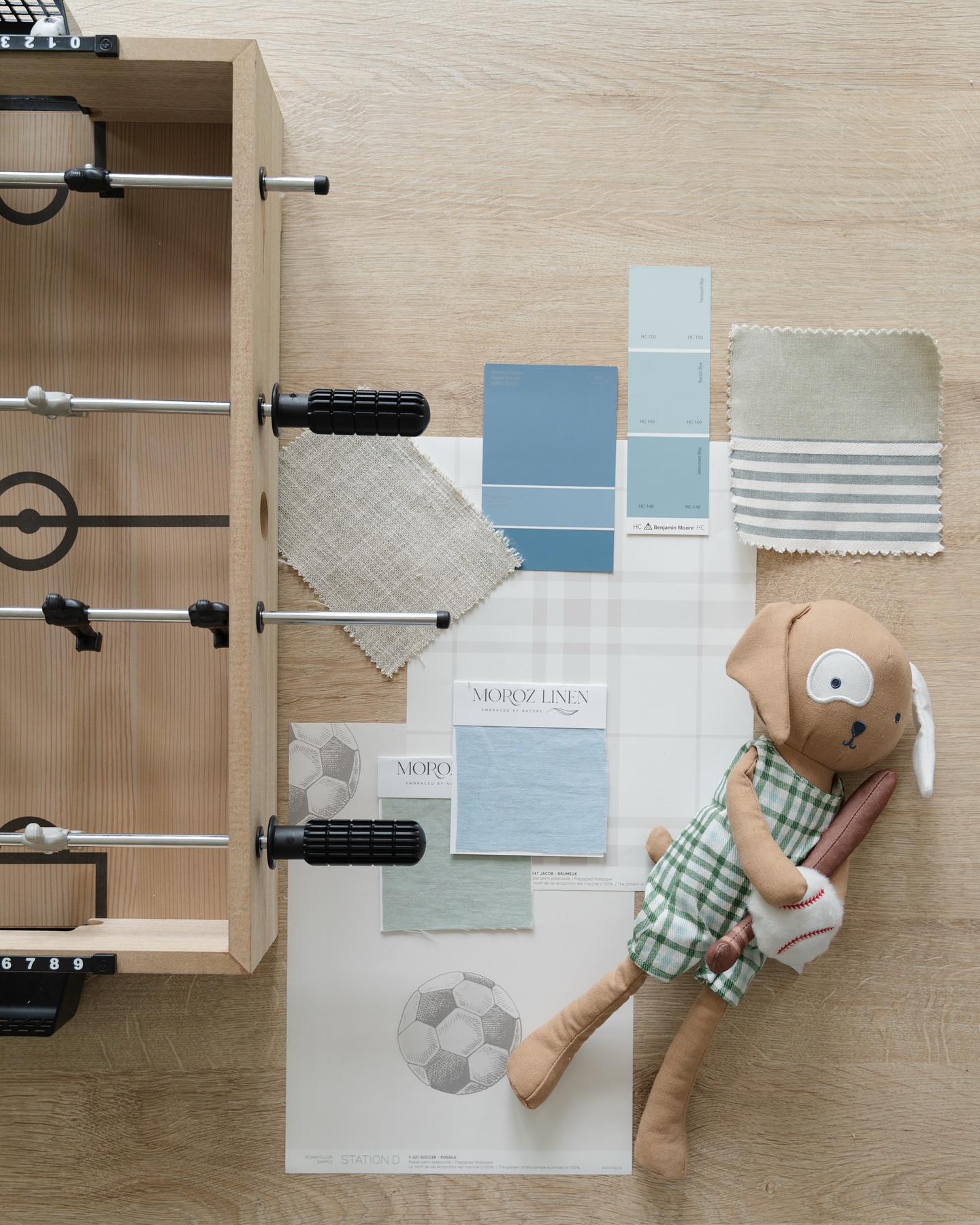 It already looks so cute! ⚽️