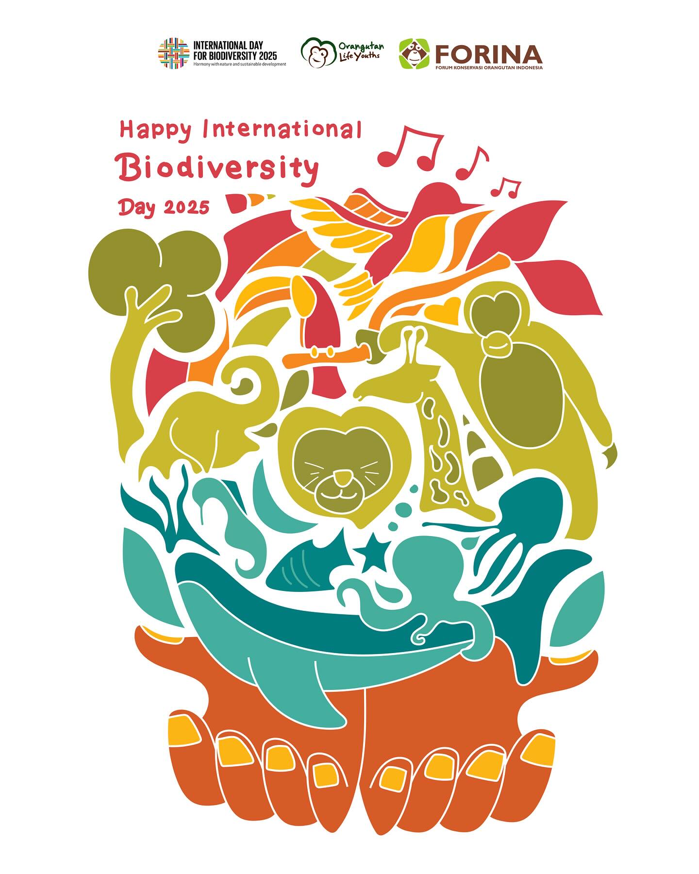 π± Hari Keanekaragaman Hayati Sedunia
Tahun ini kita diajak untuk hidup dalam Harmony with Nature and Sustainable Development. Tapi apa artinya bagi orangutan?
Di hutan tropis Indonesia, orangutan adalah spesies kunci yang mencerminkan kesehatan ekosistem. Saat dunia membangun, apakah kita juga menjaga harmoni dengan alam? Apakah kita melindungi rumah mereka?
Para volunteer OLY menuangkan kepedulian mereka lewat ilustrasi dan karya digital. Lewat warna dan garis, mereka menyuarakan pentingnya hidup berdampingan dengan alam, bukan menggantikannya.
π¨ Berikut beberapa karya dari volunteer terkeren OLY
@rintoadisaputra277 @fun_helsing @azmahhh_18 @fitriadzan
Konservasi bukan sekadar aksi. Ini adalah komitmen dari hati.
#WorldBiodiversityDay2025 #HarmonyWithNature #DesignForEarth #Orangbaikjagaorangutan #OrangutanLifeYouths #OrangutanLifeYouth #OLYMovement #SaveOrangutan #JagaHutan #YouthForWildlife #AnakMudaPeduli #HidupBersama #ArtForNature #DigitalArtForEarth #VolunteerKeren #KaryaUntukBumi #BiodiversityMatters