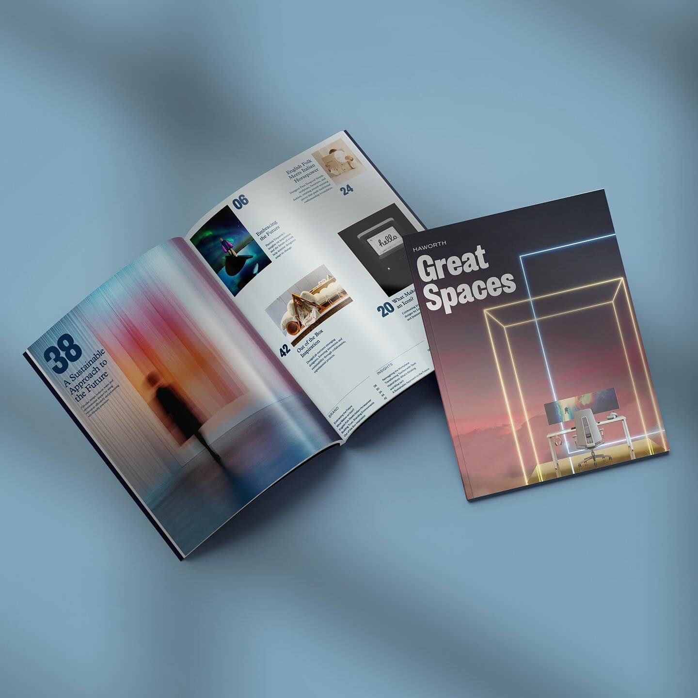 Meet @Haworth Great Spaces Magazine!
This curated destination features unique design perspectives, thought leadership, and profiles of influential designers from around the world. Subscribe to receive a print version, download a digital version, or both, and begin exploring through the link in our bio!