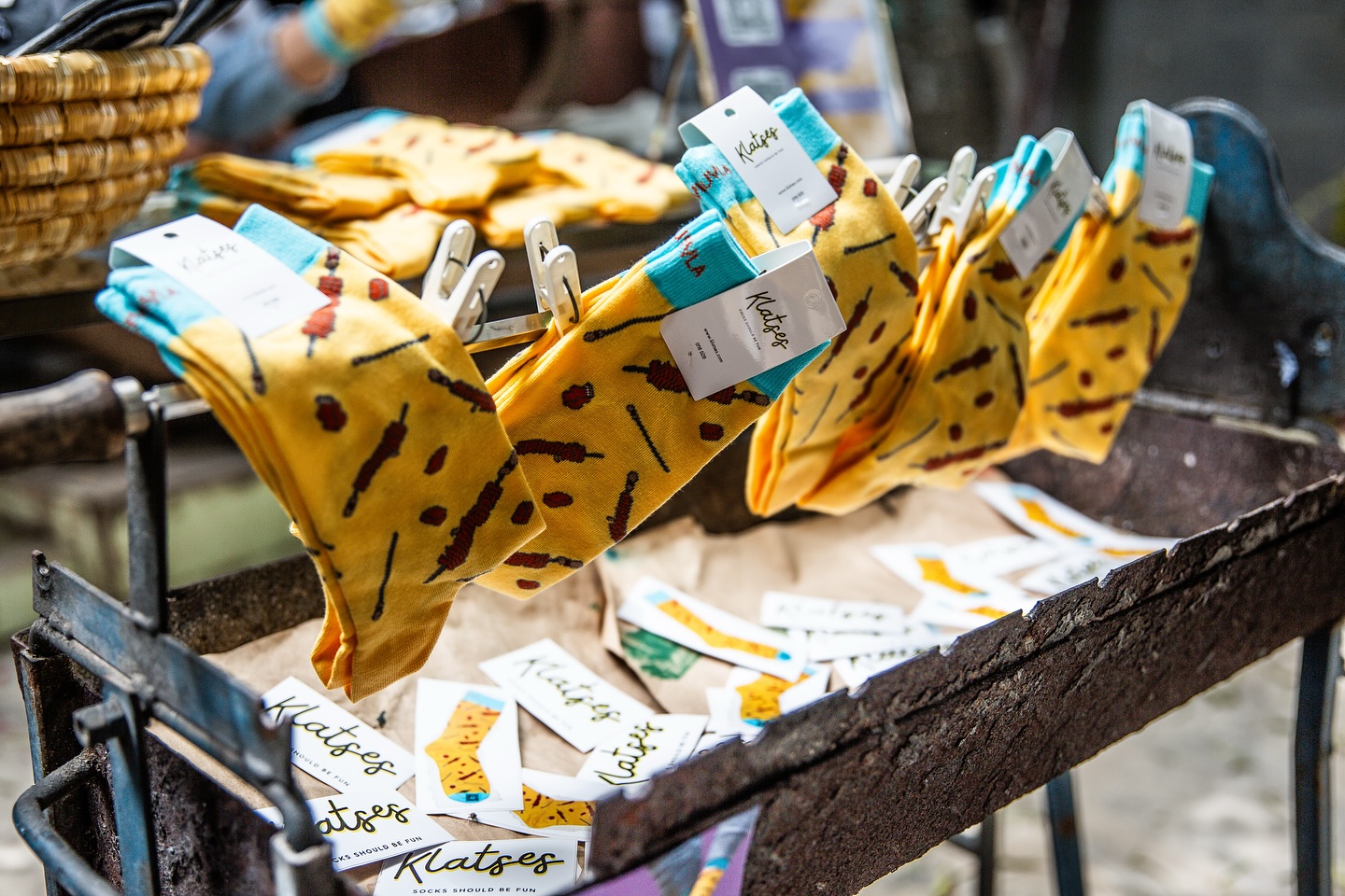 Some souvla anyone ? 👀 shining at @bass.market_ ✨
#klatses #cypriotslang #sockswithattitude #market #statementstyle #madeincyprus #sockgame #cyprusbrand #quirkysocks #fashionwithhumor #localsayings #cyprusstyle #uniquegifts #ootd #streetstyle #trendalert #fashiondaily #explorepage #shoplocal #creativebrands #supportsmallbusiness #newbrand #humorstyle #boldfashion #designinspo #funaccessories #socksoftheday #giftideas