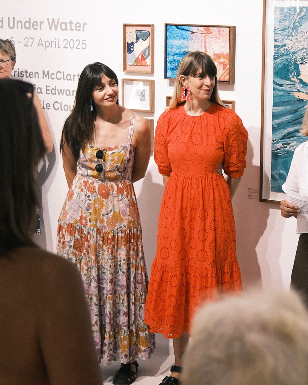 Head Underwater wrapped up a month ago and it feels like a year and yesterday. I’m not ready for the time warp of 2025.
This show was something very different for me - diving into a more abstract way of working with thread as well as referencing some of my film photo flops. I loved the process, what I learned and having the enormous gift of exhibiting with my amazing, kind and talented friend Cynthia ( @gwyn_studio )
Here’s a recap of my work from the show and some snippets of it in situ!
Thank you to @kristenmcclarty_art for having us show alongside you, and all your work on curation aswell as @rkcontemporary for exhibiting us in your wonderful town.
Cynthia and I - NFS
Half Elsewhere - 🔴
Thermal Gossip - 🟢
Liminal - 🔴
A World of What’s Left - 🔴
Skipping Pebbles - 🔴
In Her Wake 1-8 - 🔴
📸: @sarahscrimgeour
#embroidery #fibreart #needlepainting #threadpainting #stitched