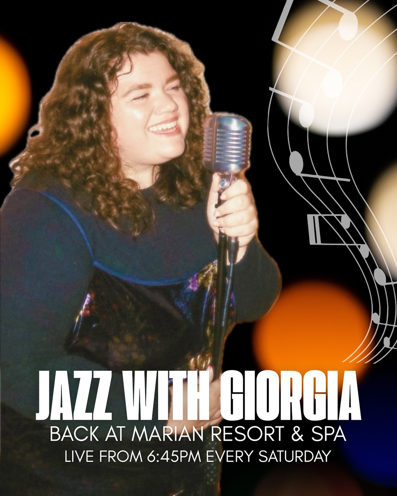 ✨ Jazz with Giorgia is back, baby! ✨
Catch me live every Saturday night at The View Restaurant, @marianresortandspa in Dyserth 🎙️ From 6:45pm ‘til late, I’ll be serenading your evening with all your favourite jazzy tunes.
🍷 Book a table, soak up the views, and let me provide the vibes.
See you there 💋
#JazzWithGiorgia #LiveJazz #DyserthNights #SaturdayVibes #TheViewRestaurant #WelshJazz #jazzvocalist #jazzmusic #northwest #whatsonnorthwales #ukevents #ukweddings