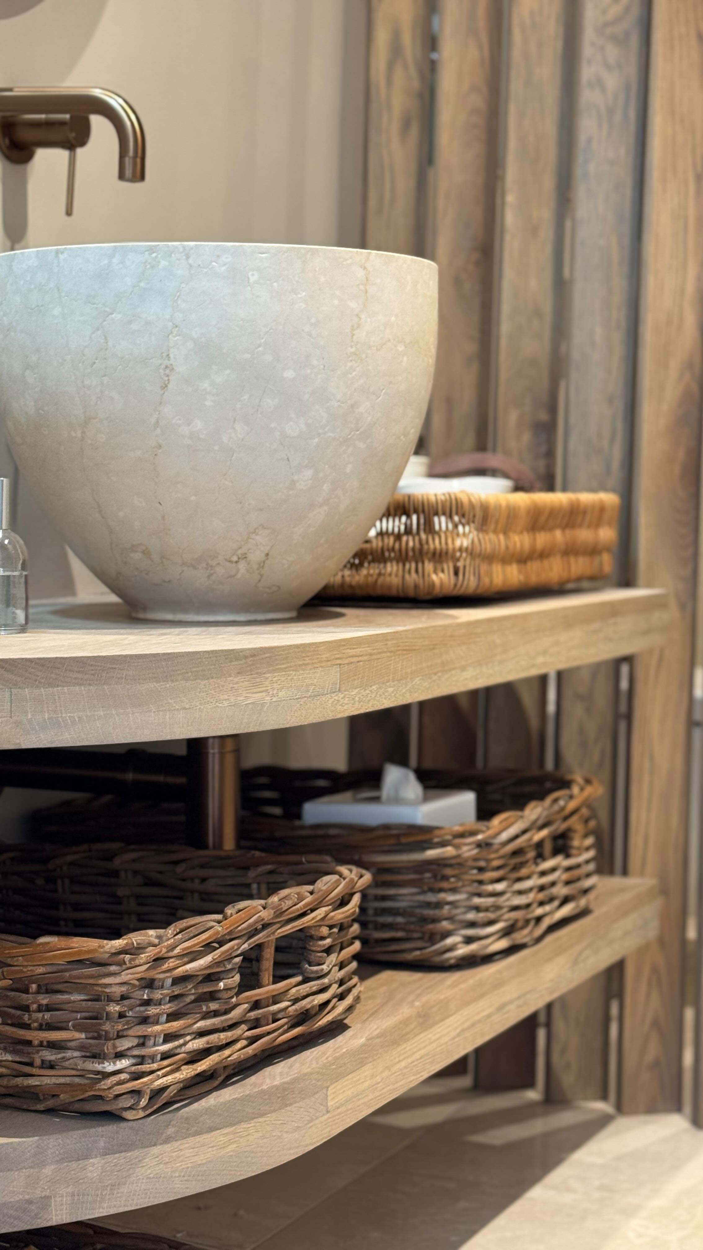 I asked my wonderful designer to show you the process from concept to selection of materials manufacture and installation and finally to styling.