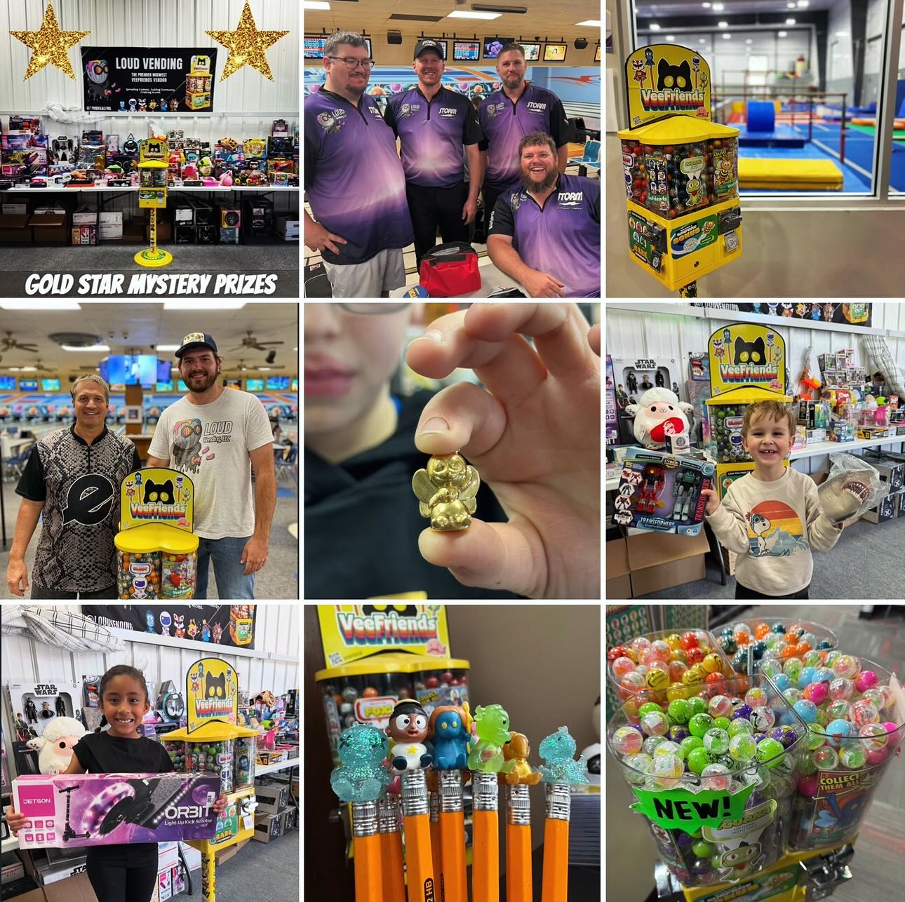 We are Loud Vending 🔥 Spreading happiness and real life positive values through @veefriends Minis!
#VFMinis #Veefriends