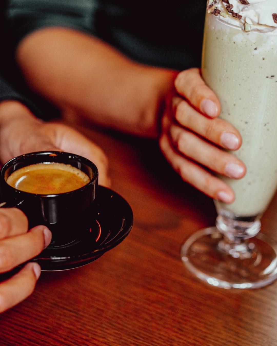 Caffeine pick-me-up or boozy dessert in a glass? We say both.