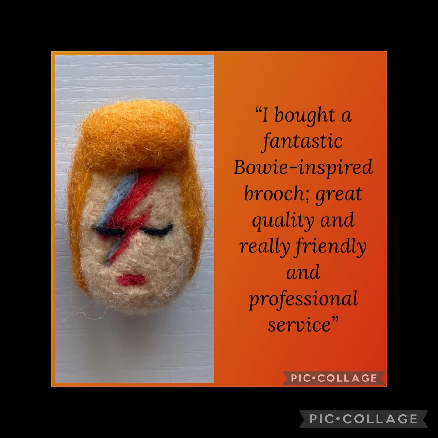 Thrilled to hear my Bowie inspired brooch has sold at the fab @irregulararthub 💚
So pleased to be chosen by @daze.made and @909art.co.uk who support local artists & there’s so many unique things to buy it’s definitely worth a visit 👌🏼🛍️🧡
#irregulararthub #northants #kettering #lovelocal #needlefelt #needlefeltedbrooch #needlefeltingartist #northamptonshire #northamptonshiresmallbusiness