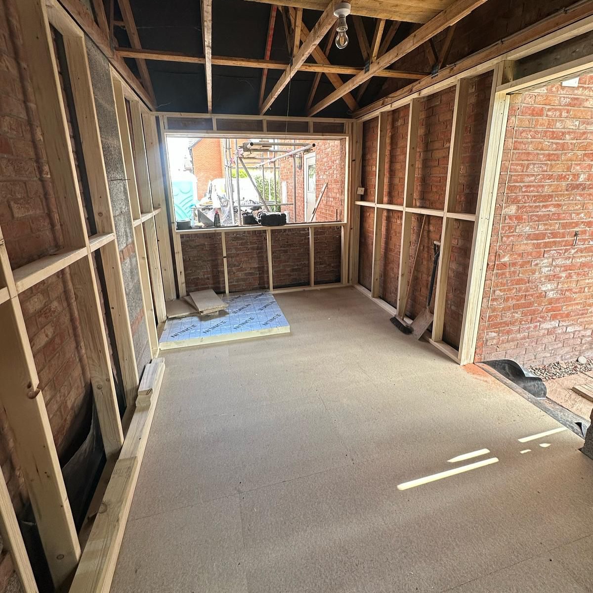 Making good progress on a garage conversion project we’re currently working on.
Are you planning to extend your home? Get in touch with us today, we’re a Shrewsbury based builders!
•
•
•
•
#CMBuildingServices #ShrewsburyBuilders #ShropshireConstruction #HomeRenovationUK #HouseExtensions #PropertyRefurbishment
#NewBuildHomes #ReliableBuilders #LocalTradesmen #ShrewsburyHomes #BuildingDreams
#RenovateYourHome #HomelmprovementUK #brashireBusiness #TrustedBuilders #ConstructionExperts #HouseTransformation
#QualityCraftsmanship #UKBuilders #ShropshireLife #shrewsburybuilder #shropshire #shrewsbury
CM Building Services Shrewsbury builders
Shropshire construction
Home renovations Shrewsbury
Extensions and conversions in Shrewsbury
Local builder Shropshire
•
www.carlmorrisbuildingservices.co.uk