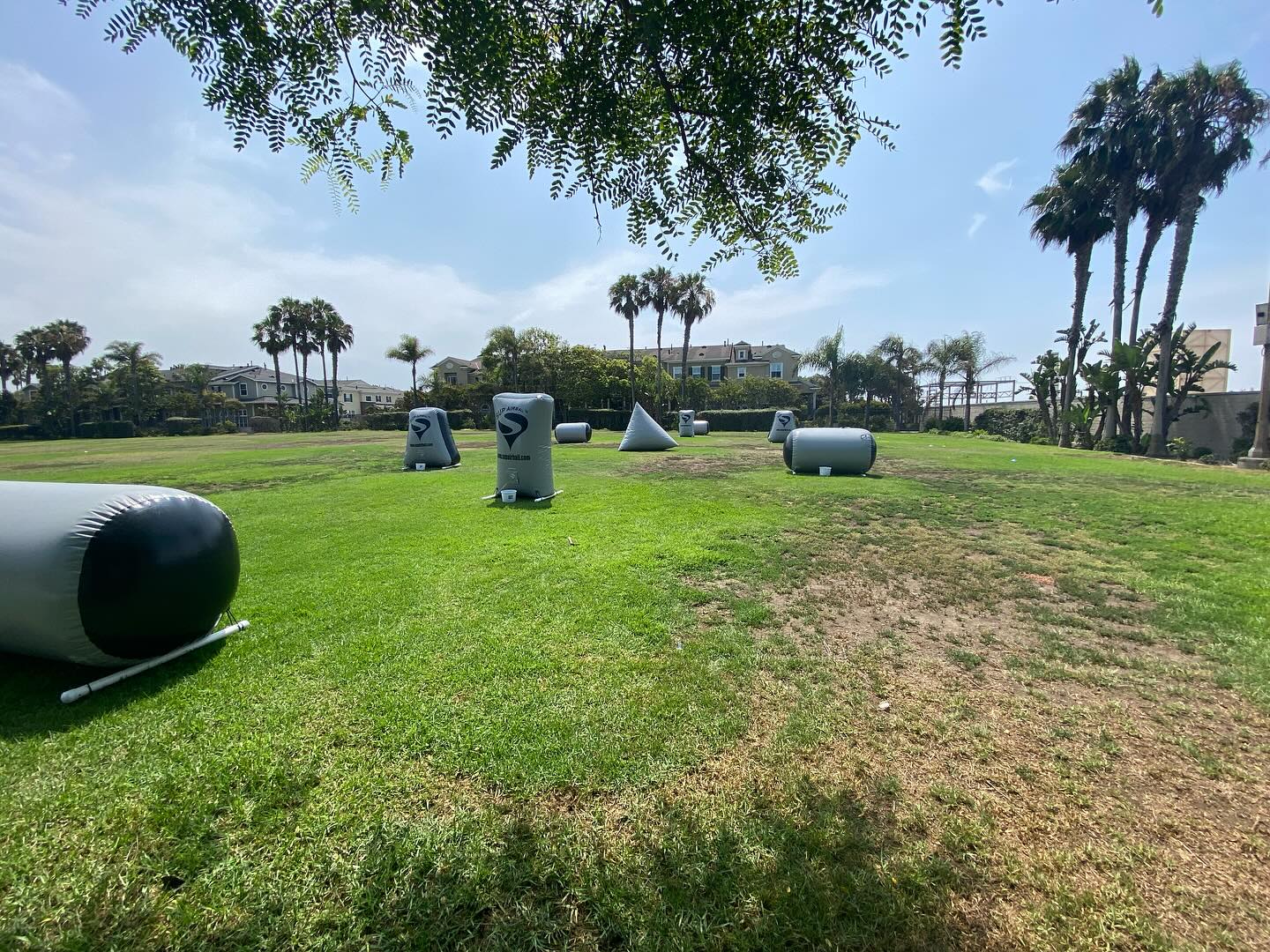 Battle zone activated! Gear up and dive into the ultimate Nerf war experience — our bunker setup is ready for action!