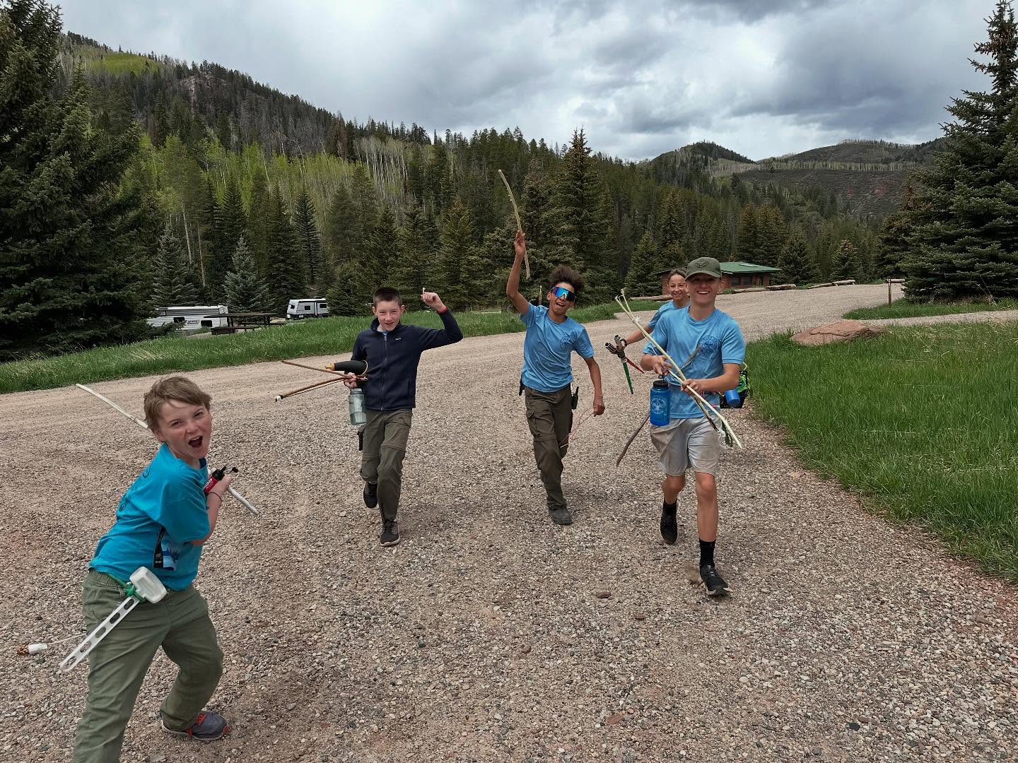 Crossover Campout with Webelos!!