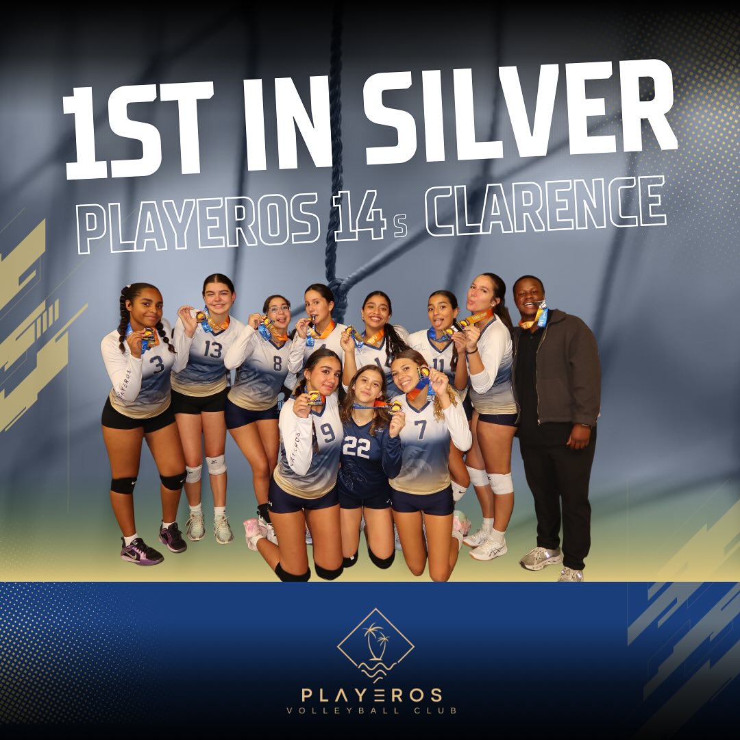 CONGRATULATIONS PLAYEROS! ๐
We are beyond proud of all the teams that competed this weekend!
#playerosvolleyball #clubvolleyball #miamivolleyball