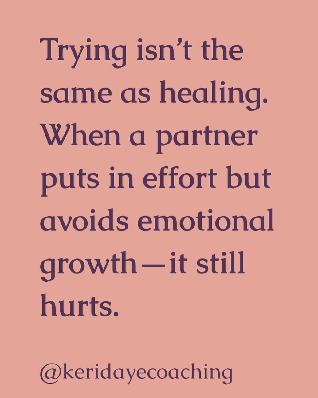 Intentions don’t create safety—accountability and self-work do 💫❤️
#keridayecoaching
#traumacoach
#healingfromtrauma
#emotionalaccountability
#relationalhealing
#shineyourlight