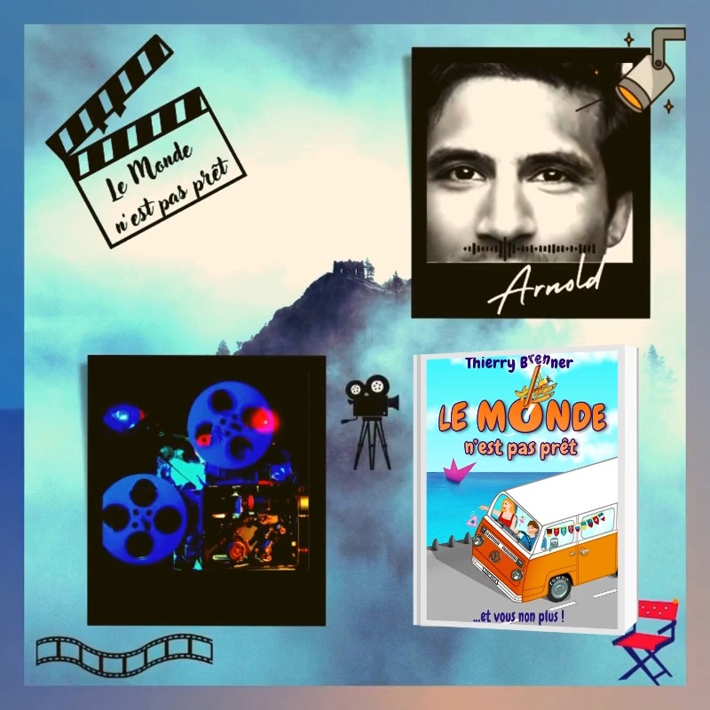 Quand tu es Arnold Fleckenstein et ton nom brille dans le ciel d’Hollywood Chewing gum dans le roman "Le Monde n'est pas prêt... Et ta tête ne désenfle plus
#video #personnage #kinsey #lemondenestpaspret #deepcomedy #roadtrip
Pitch
Quand Tom croise la pétulante Alice dans les Alpes bavaroises, le coup de foudre est immédiat. À bord de son van orange, il accepte de l'emmener en Norvège, le jour même où son frère Peter doit être libéré de prison. Mais voilà, Peter s'évade mystérieusement.
Un journal codé retrouvé dans sa cellule, un coffret aux secrets bien gardés, un savant reclus, une équipe de tournage hollywoodienne frappadingue et des mafieux russes plus idiots que dangereux Avec un humour affûté, l’auteur vous embarque dans des situations surréalistes grâce à des punchline et des dialogues savoureux, Le Monde n'est pas prêt est une deep comedy où tous les coups sont permis.
Alors, prêt pour le voyage ?