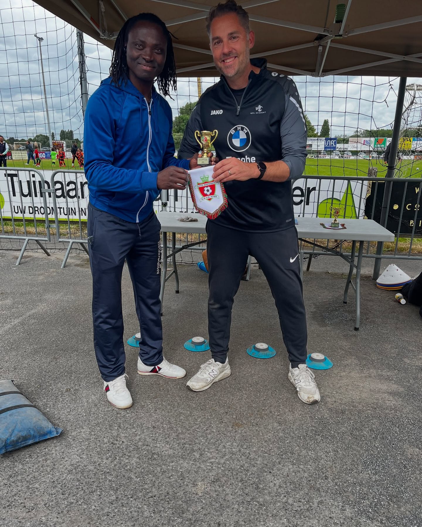 Winnaar van de blazepod challenge bij de volwassenen! @kv_kortrijk