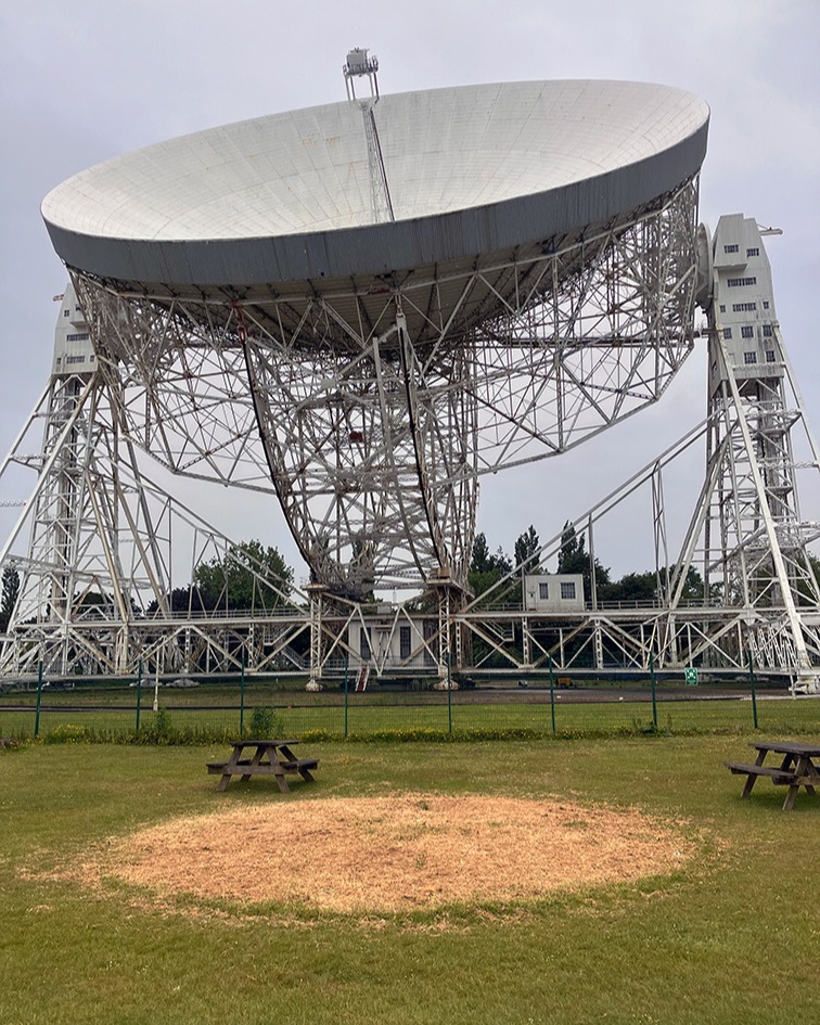 Fantastic day today @ #jodrellbank