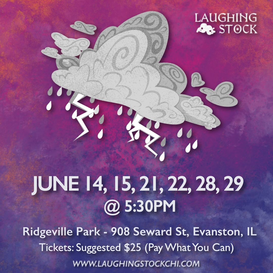 Tickets are on sale now for Laughing Stock’s newest play: The Storm of the Century; Or, An Impractical Time for Love.
All shows are Pay-What-You-Can and tickets are available at the door but VIP ticket holders ($25+) will be guaranteed seating of their choice. Register today at www.laughingstockchi.com.
Grab a friend and get ready for some laughs!
#commediadellarte #commedia #comicmask #clown #stormofthecentury #slapstick #chicagotheatre #comedy #newplays #crashbox