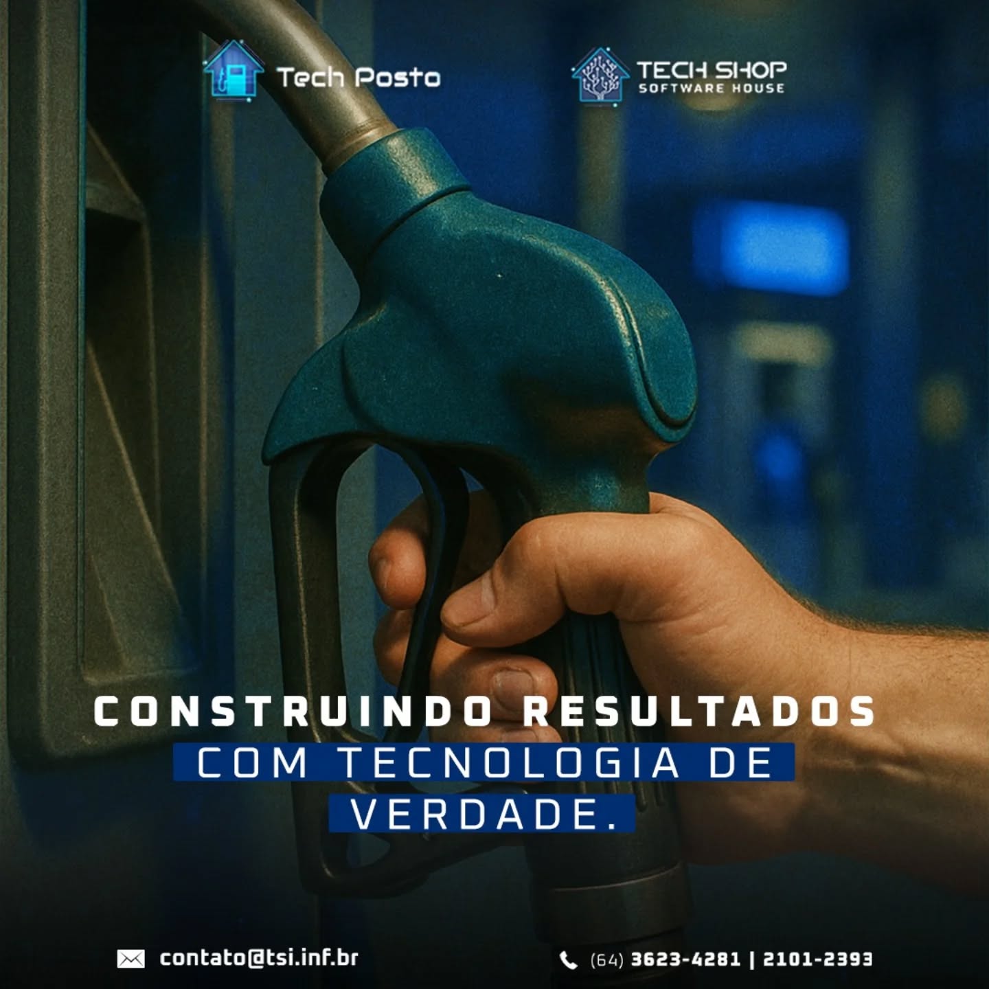 Resultados consistentes começam com tecnologia confiável.⛽💙
Na TECH SHOP, desenvolvemos soluções que transformam a gestão do seu posto em um processo inteligente, seguro e altamente eficiente.
Com tecnologia de verdade, você tem controle, desempenho e evolução contínua.
TECH SHOP: construindo resultados com inovação e responsabilidade.👨💻⛽
#TechShop #TechPosto #GestãoInteligente #TecnologiaParaPostos #EficiênciaQueTransforma.