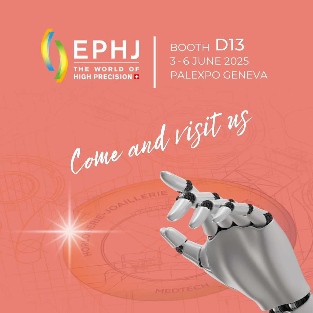 📍 Besuchen Sie uns auf der EPHJ 2025 in Genf!
Vom 3. bis 6. Juni 2025 begrüssen wir Sie herzlich am Stand D13.
Erfahren Sie, wie wir Sie beim Verzahnen, Drehen und der Fertigung von Einzelkomponenten unterstützen können.
Wir freuen uns auf Ihren Besuch!
📍 Visit us at EPHJ 2025 in Geneva!
From 3 to 6 June 2025, we warmly welcome you at stand D13.
Discover how we can support you with gear cutting, turning, and the manufacturing of individual components.
We look forward to your visit!
#wsiegristag #ephj2025 #innovation #highprecision #swissmade