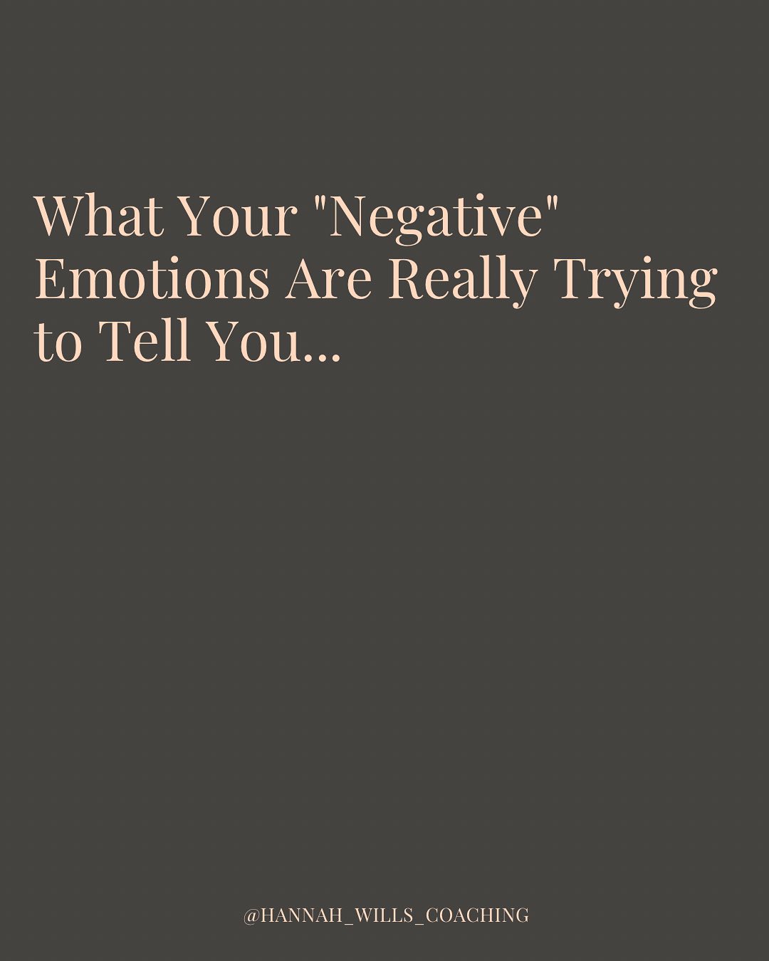 Negative emotions get a bad rap, but they’re actually powerful messengers.
💌 Each one signals something important about your needs, boundaries, and inner world. When you learn to listen - not judge - you open the door to healing and growth. 🌱
Swipe through to discover what your emotions might be trying to tell you.
Which one stood out to you the most? Drop a comment below - I’d love to hear your experience. 💬👇
Remember: Your feelings are valid. Your story matters. And you are not alone. ❤️
Big love!
Hannah xx
-
#allemotionsarevalid #selflove #selflovecoach #mindfulness #lifecoachforwomen #feelallthefeels