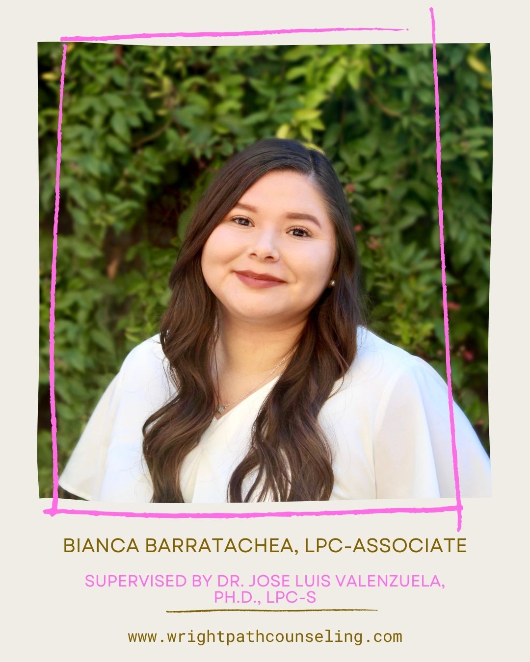 We’re thrilled to welcome clients for individual EMDR therapy with Bianca Barratachea, LPC-Associate, Supervised by Dr. Jose Luis Valenzuela, PhD., LPC-S. She’s trained in EMDR and is now accepting Aetna and private pay.
Bianca supports teens and adults navigating anxiety, trauma, and big life transitions.