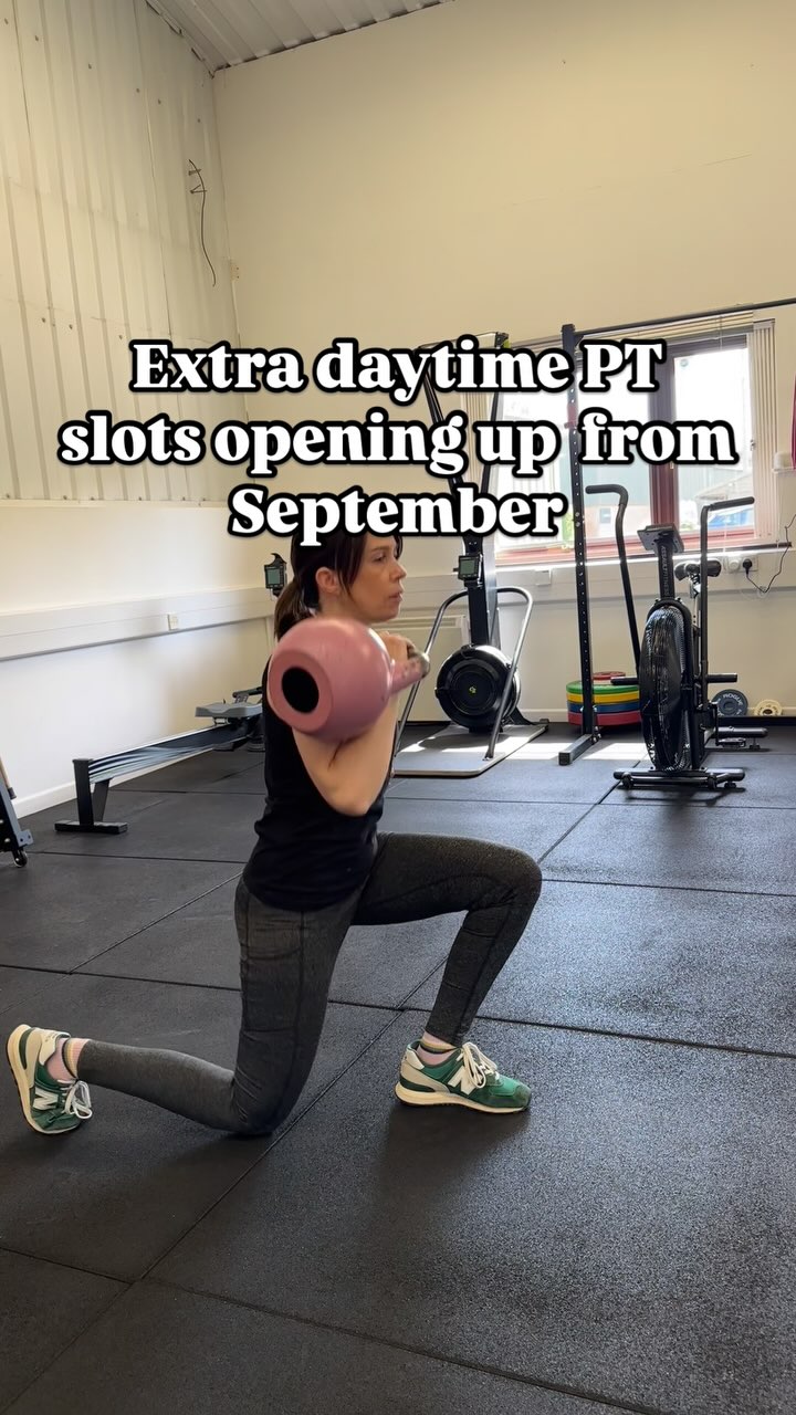 DAYTIME PT SLOTS AVAILABLE FROM SEPTEMBER
COME AND JOIN THE LONG GAME TEAM 🏋🏽♀️
#longgametraining #newburyindies #playthelonggame #hungerford #newbury #berkshirebusiness #wiltshire
