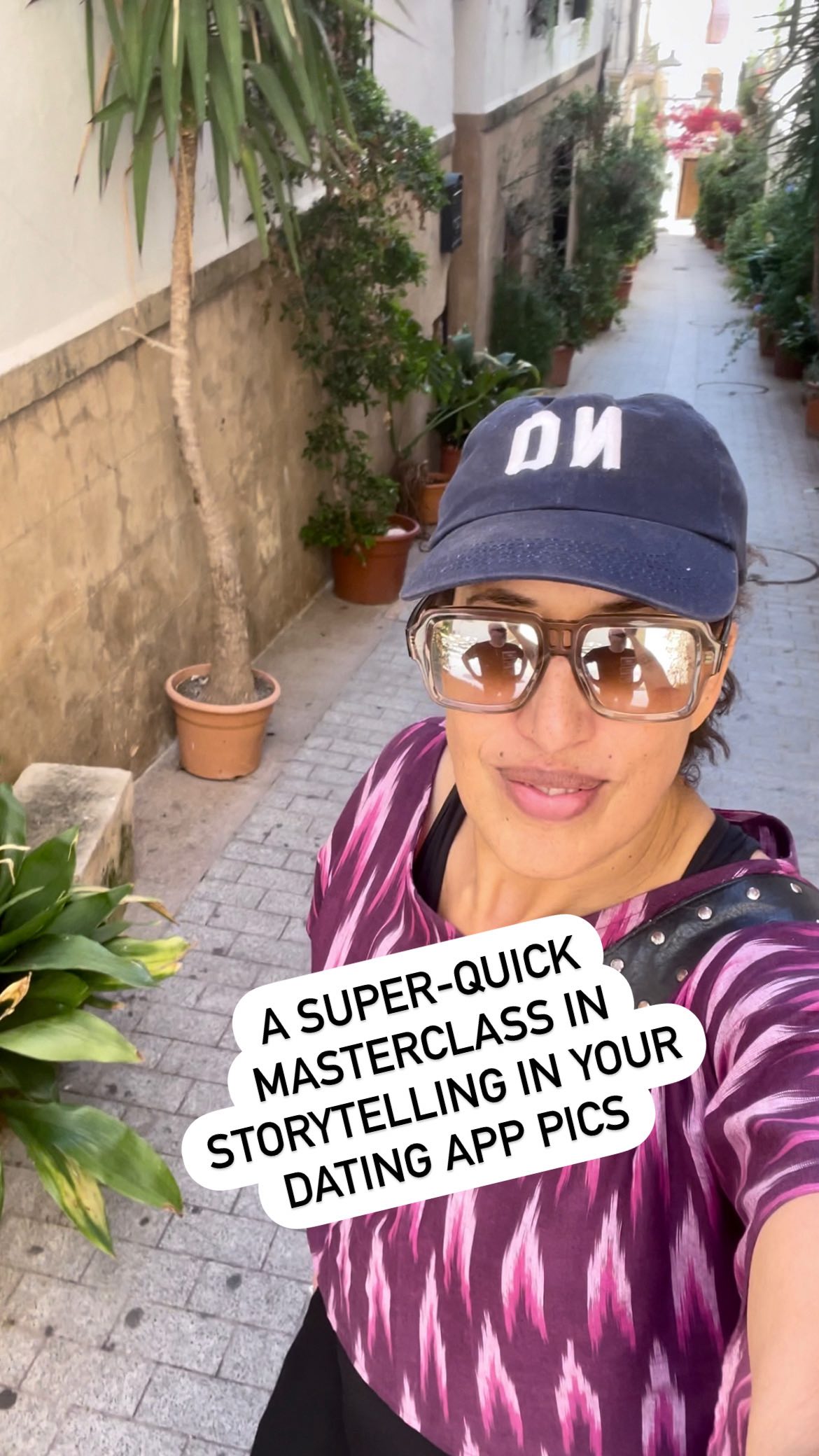 A super-quick masterclass in compelling storytelling in your dating app pics: ✨ do, wear, hold and/or carry something you love. It immediately relaxes you and shows people, at a glance, a bit more about who you are ✨ 🔗Check out my mini podcast episode on props to get the full lowdown. Link in bio #profilepictures #datingprofile #datingtipsformen #datingtips #tinderpics #profilepic #datingapps #reelsinstagram #tinderpicsfordays #datingtips #datingtipsforwomen