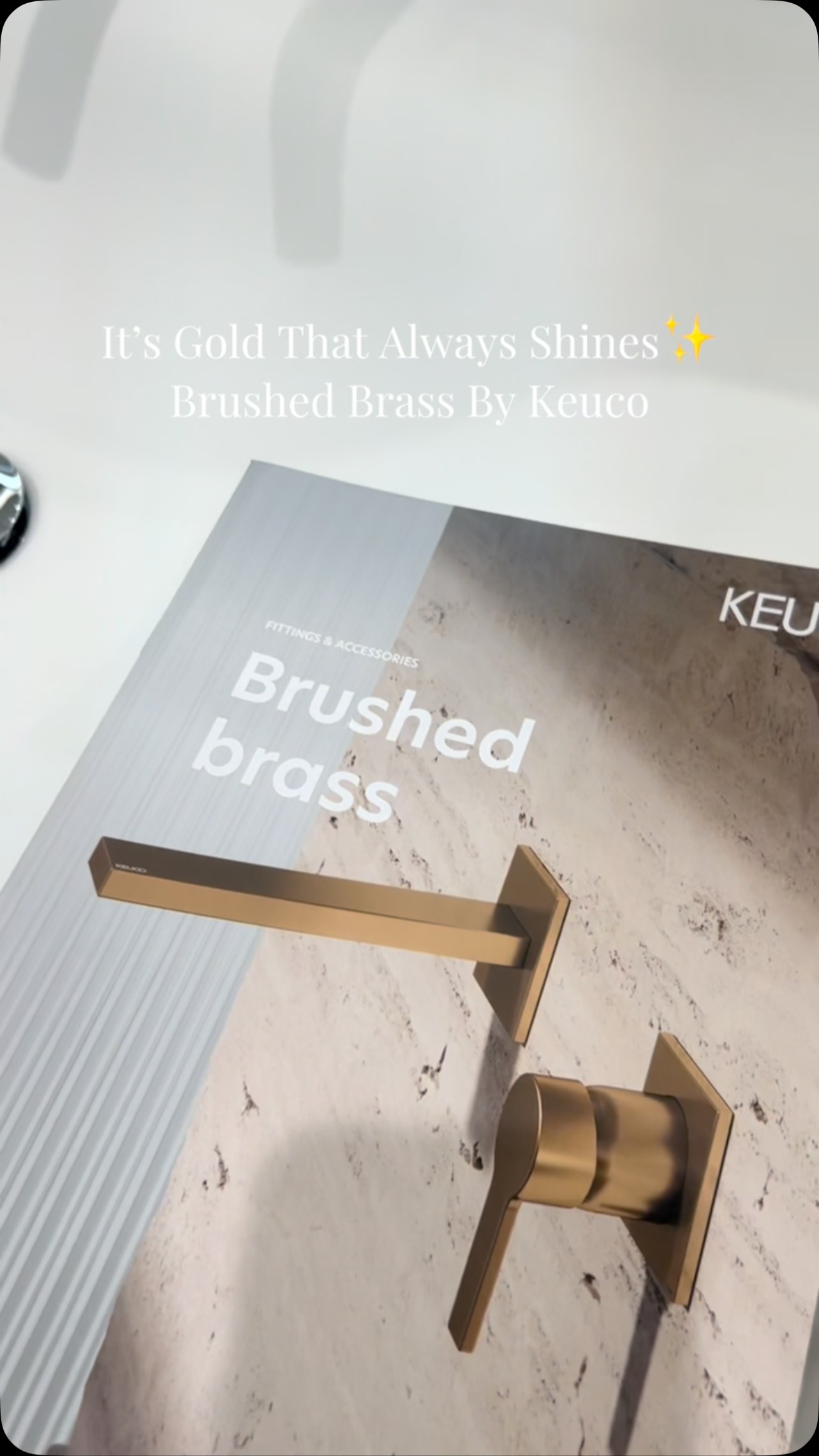 Not just accessories. Statements. Keuco’s brushed brass range brings the gold standard to your bathroom. 💫
#bathroom #bathroomdesign #interiordesign #design #bathroomdecor #kitchen #homedecor #home #interior #shower #renovation #architecture #bath #bathroomremodel #homedesign #bathroominspo #bathroomrenovation #bathroominspiration #decor #tiles #tile #construction #kitchendesign #bathroomideas #toilet #luxury #plumbing #interiors #marble #bedroom