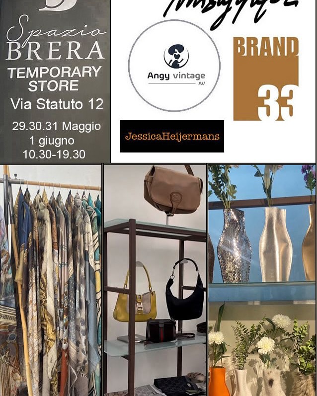 SPAZIO BRERA - Via Statuto12 - Milano
Creatività in una boutique in cui selezionerete
ricercati accessori moda @jessicaheijermans e abbigliamento vintage @angyvintage
Vi aspetto con i miei nuovi Maxifoulard!
📍da Giovedì 29 Maggio a Domenica 1 Giugno 2025
📍Via Statuto 12 - Milano
orario continuato 10.30 - 19.30
.
.
.
#maxifoulard #scarf #accessories #madeincomo #madeinitaly #popup #fashion #shoplocal #shoppingonline
#fashionboutique #ınstashop #fashionaddict
