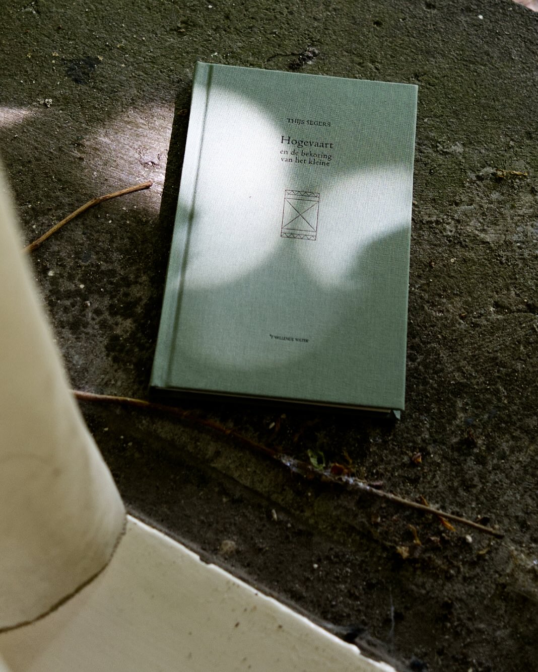 CATALOGUS - HOGEVAART EN DE BEKORING VAN HET KLEINE.
Deze catalogus is uitgebracht ter gelegenheid van de gelijknamige tentoonstelling van Thijs Segers bij galerie Fontana in Amsterdam. Het biedt een overzicht van alle schilderijen die Segers vanaf de zomer van 2024 tot en met de lente van 2025 maakte. Het voorwoord is van de hand van Tobias Thaens. Kars Persoon schreef een meeslepend prozagedicht over de Hogevaart en de beelden die daar zijn ontstaan.
Nederlandstalig
Hardcover
104 pagina’s
125 x 200 mm
ISBN 978 90 9040093 8
Mocht u het boek willen aanschaffen, dan kan dat op mijn website www.thijssegers.com of bij galerie Fontana tijdens openingstijden.
Het publiceren werd mogelijk gemaakt dankzij de steun van galerie Fontana, het Vincent van Goghhuis en het Mondriaan Fonds.
Afbeelding 4: Samenwerking tussen Kars Persoon en Thijs Segers:
De visite
Tempera grassa op canvaspaneel
30 x 24 cm
2025
Link in bio