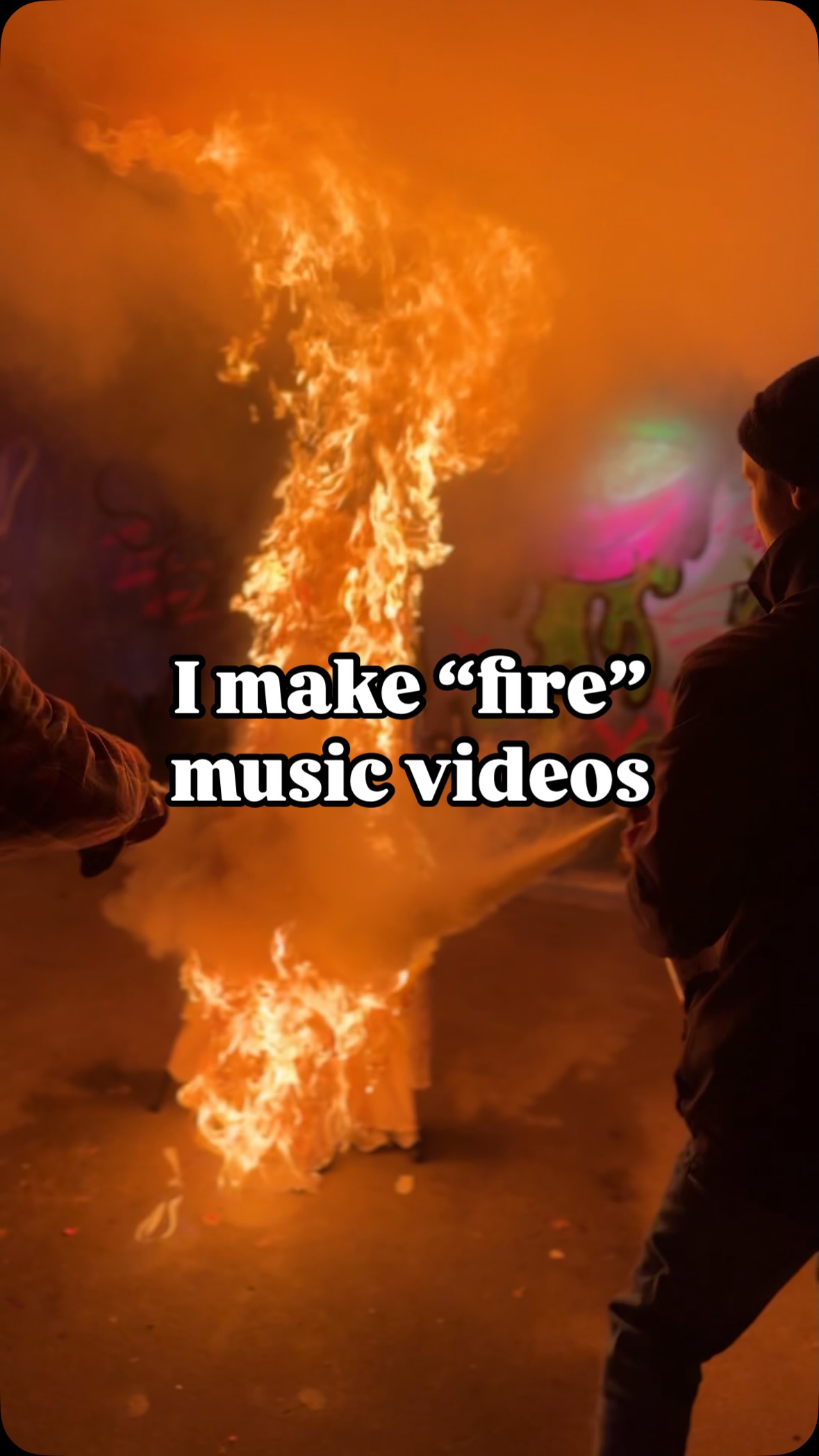 Drop a 🔥 if you like this video. This was my first time directing, shooting and editing a music video. I even got to do a little art along the way too. I love having creative friends AKA @sleepingbagzzz and getting to do cool things like this. Go check out his page! #punk #pubkrock #musicvideo #emopunk