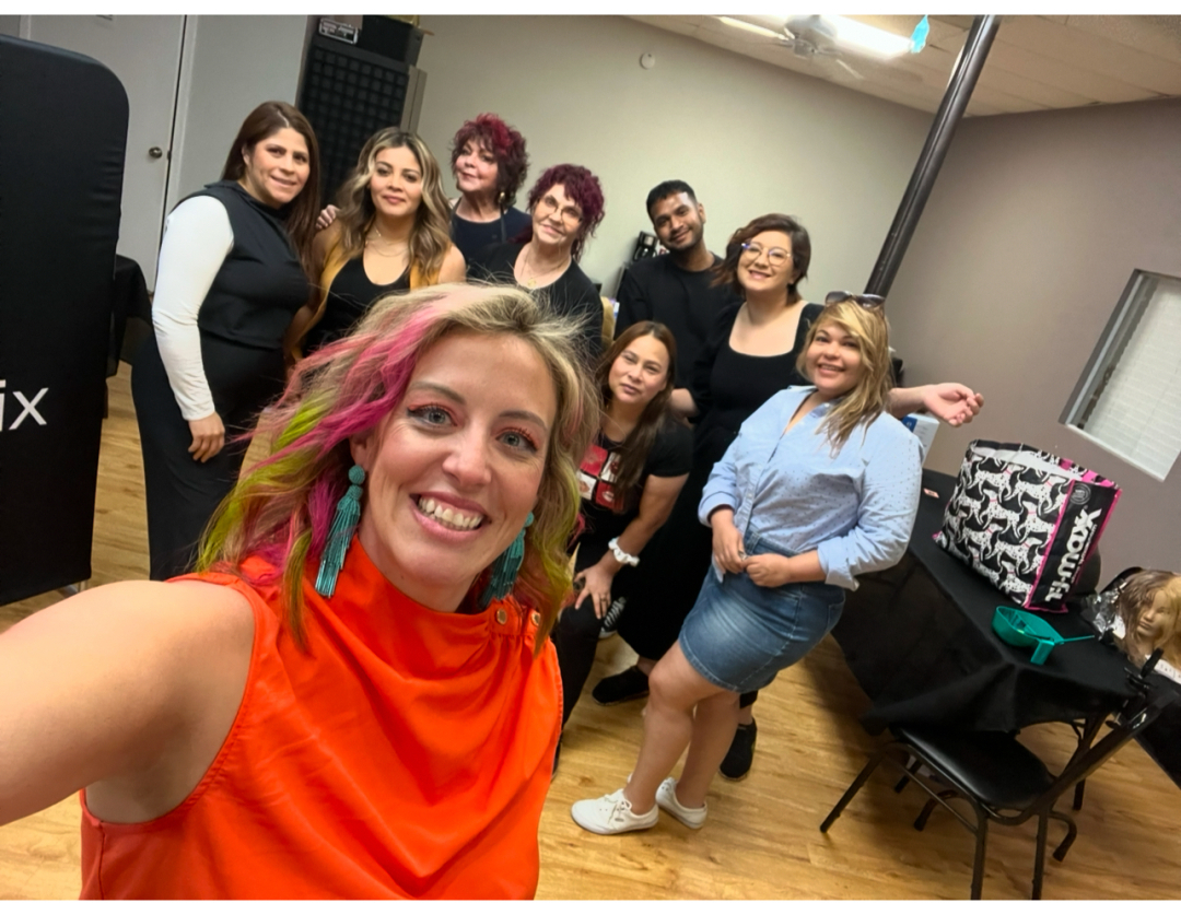 National Trainer.
You may or may not have heard that Amanda (that's me!!!) is a National Trainer with Matrix. What's that mean for you as a guest in our salon?
Aside from sounding fancy, it means that when I'm not in the salon I'm often prepping for a class. That could be a class in someone else's salon with their staff, or a beauty supply store that sold tickets and I get to meet people from all over the Houston area. It also could mean that I'm helping to train the other educators within the Matrix network to go do classes like I listed above.
It also means that I am ahead of the curve of what's coming in trends and techniques, and I can deliver the absolute newest, latest, and greatest in trends directly to you, the guest in my chair.
I don't share that to sound fancy, even if I have worked my tail off to in fact, BE, kinda fancy! I am sharing that just so you know a little more about me and what I have to offer you as a potential guest. I also will never say I'm no longer accepting new guests. You're all welcome here!! I have so much to offer you, and truly can't wait to meet you!
Comment below if you are ready to book or click that link in our bio. See you soon!
.
.
.
.
.
#cypress #cypresstx #cypresshair #cypresshairstylist #cypressbalayage #cypresscurlyhair #curlyspecialist #houstonhair #houstoncurlspecialist #houstonbalayagespecialist #haireducator #haireducation #bridgeland #townelake #tomballhairstylist #katyhairstylist #jerseyvillagehairstylist
Here's another fun