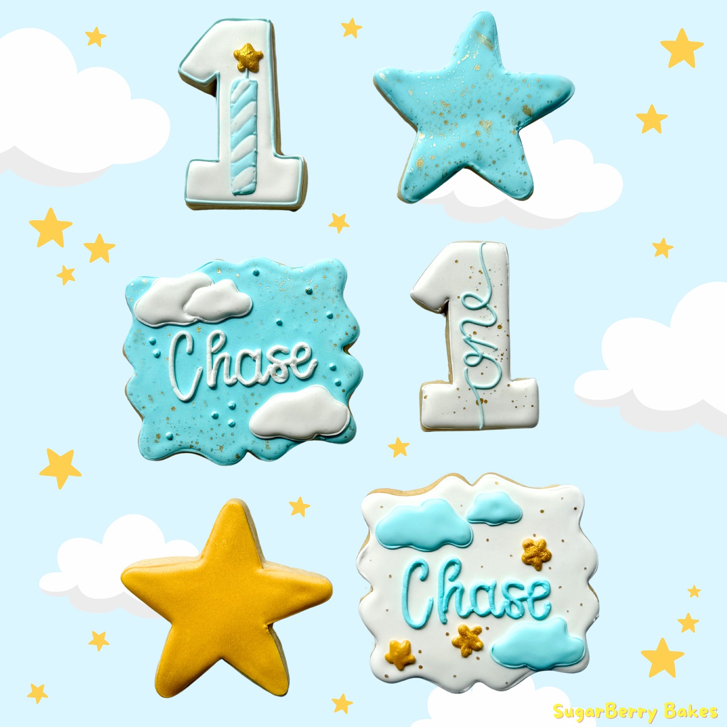 ✨Twinkle twinkle, little star… look how sweet these cookies are! 💫
Perfect for a first birthday or starry celebration 🌙⭐
Want custom cookies for your little star’s big day?
📱 Text (440) 815-1822
📧 Email hellosugarberrybakes@gmail.com
.
.
.
#cutedesserts #homemade #baking #decoratedcookies #bakedgoods #yum #foodiegram #bakery #sugarcookies #HandDecoratedCookies #foodie #dessert #cookies #homebaker #hellosugarberrybakes #littlestar #babybirthday #firstbirthdayparty