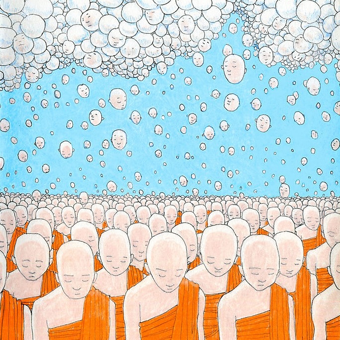 "Our Storm / Our Shine"
A handmade illustration(dyptic) inspired by the power of people to create waves, shine, and winds of change when they come together.