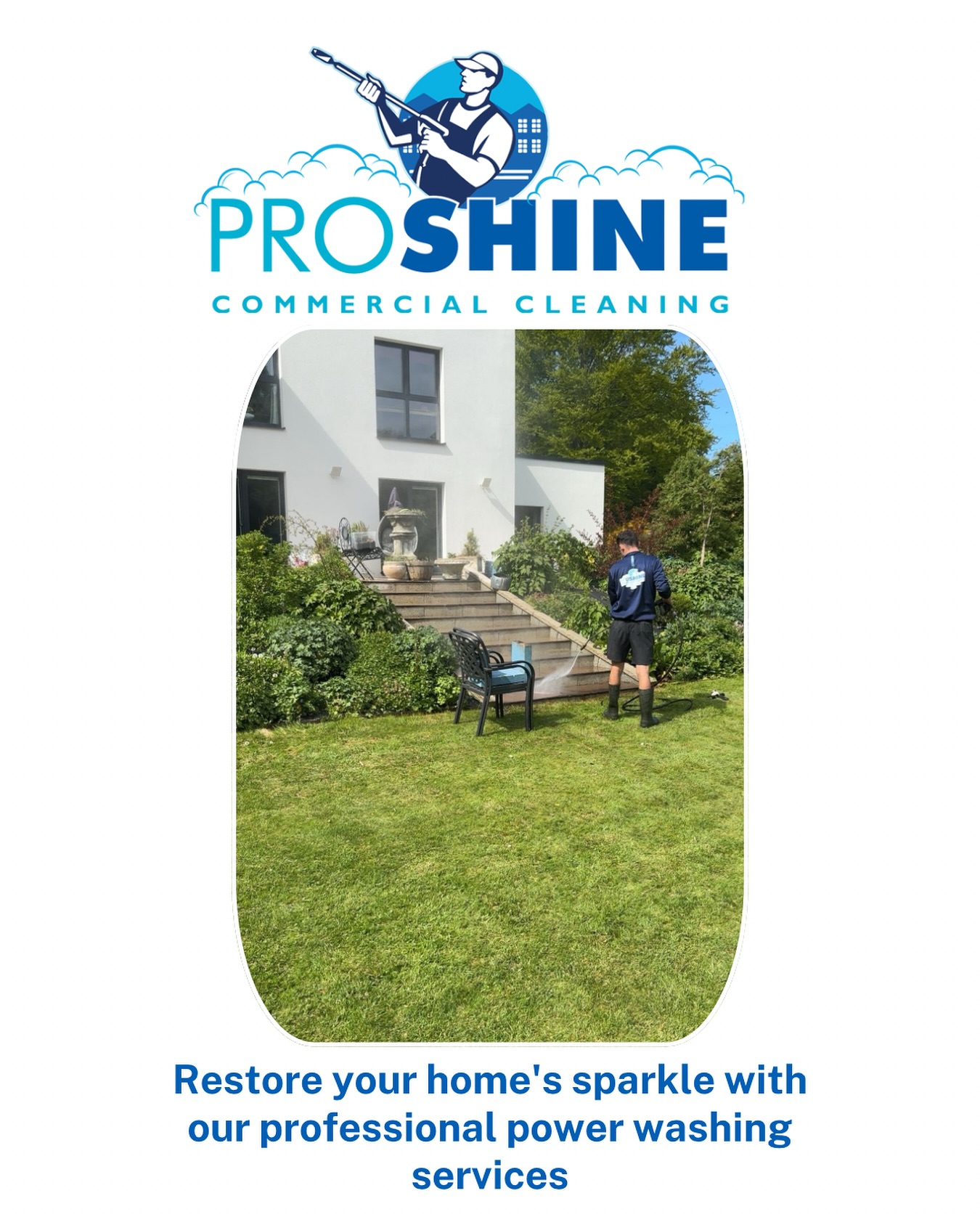 Blast Away the Grime with Proshine!
Restore your home’s sparkle with our professional power washing services. From driveways to decks, we tackle dirt, mold, and stains — leaving every surface looking brand new.
💦 Powerful Clean. Proshine Results.
Book today and let your property shine like never before!