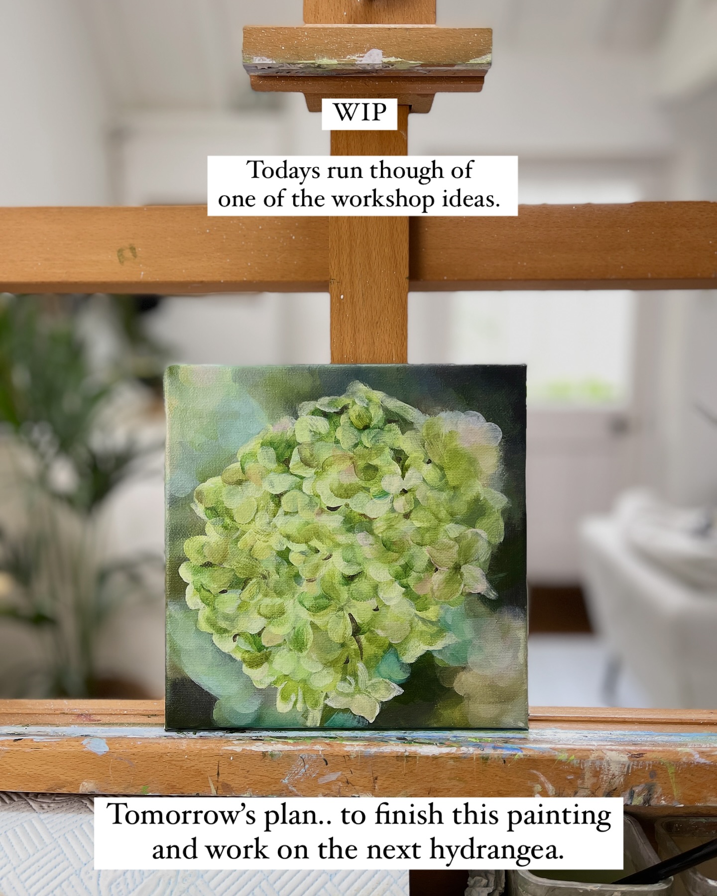 Before each workshop, I like to test out my ideas to make sure they are achievable within our time together.
Here’s a preview of the first (almost finished) option for June’s session. What do you think?