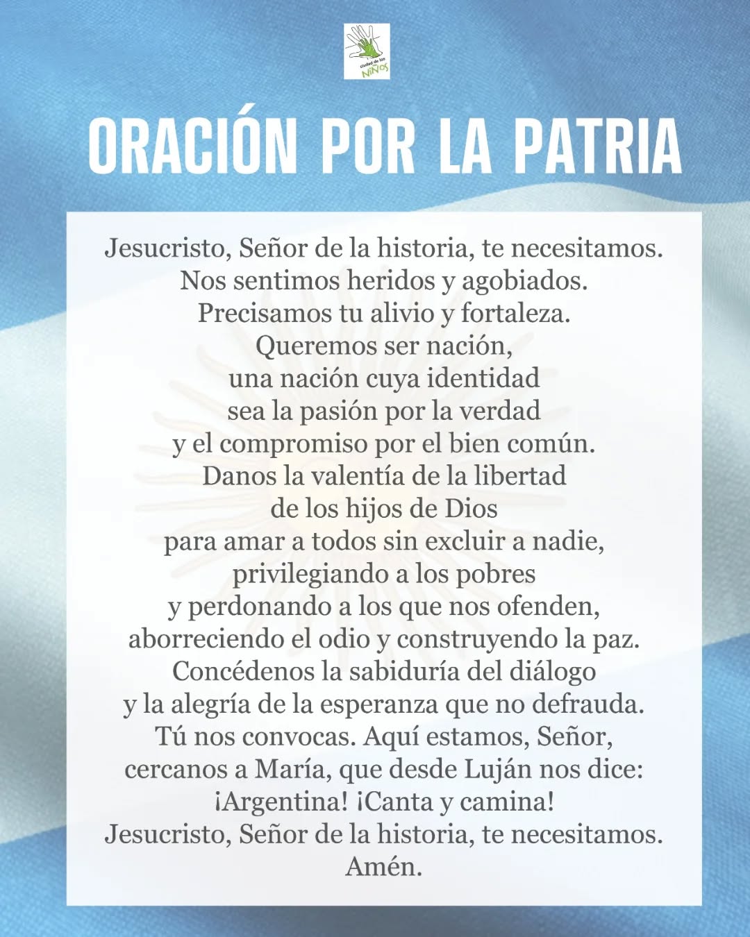 #oración por la #patria
