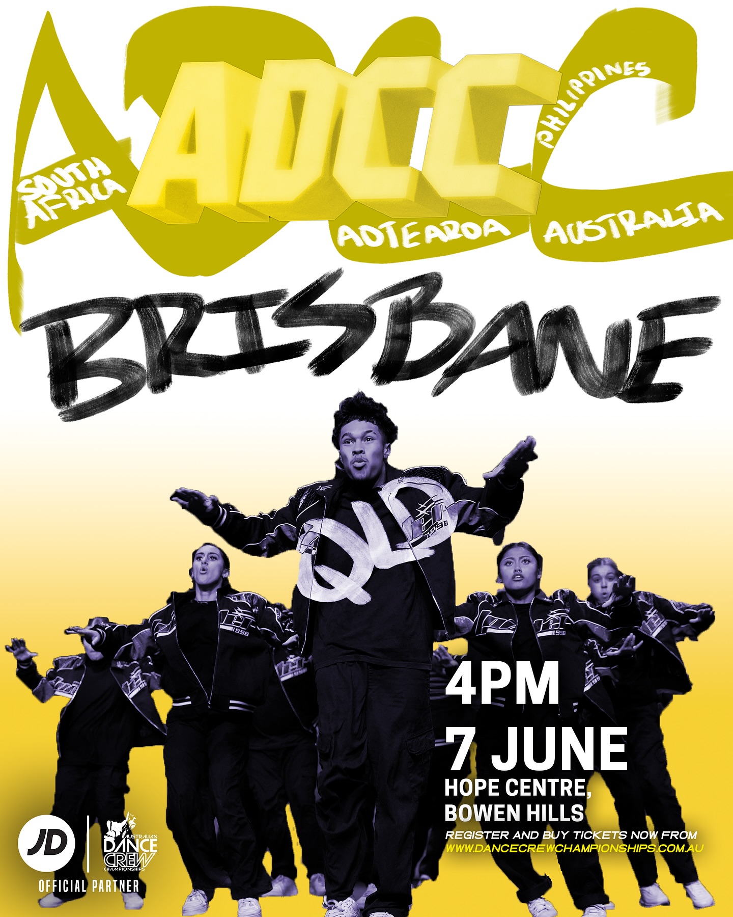 OUR VERY LAST AUS QUALIFIER IS LOCKED IN 🔒
** 📍NEW VENUE UPDATE** TO FIT MORE CREWS!! 😍
QLD WE CAN’T WAIT TO SEE WHAT Y’ALL BRING TO THE STAGE TO REP YOUR STATE THIS YEAR 🔥😤
7.6 from 4pm @ Hope Centre in Bowen Hills 👇🏽
Spectator tickets are now live via our website, do not miss out!!
🗣️ Official 2025 Qualifier for our International Finals - September 27 - Sydney lesssssgo 🏆 #ADCC25