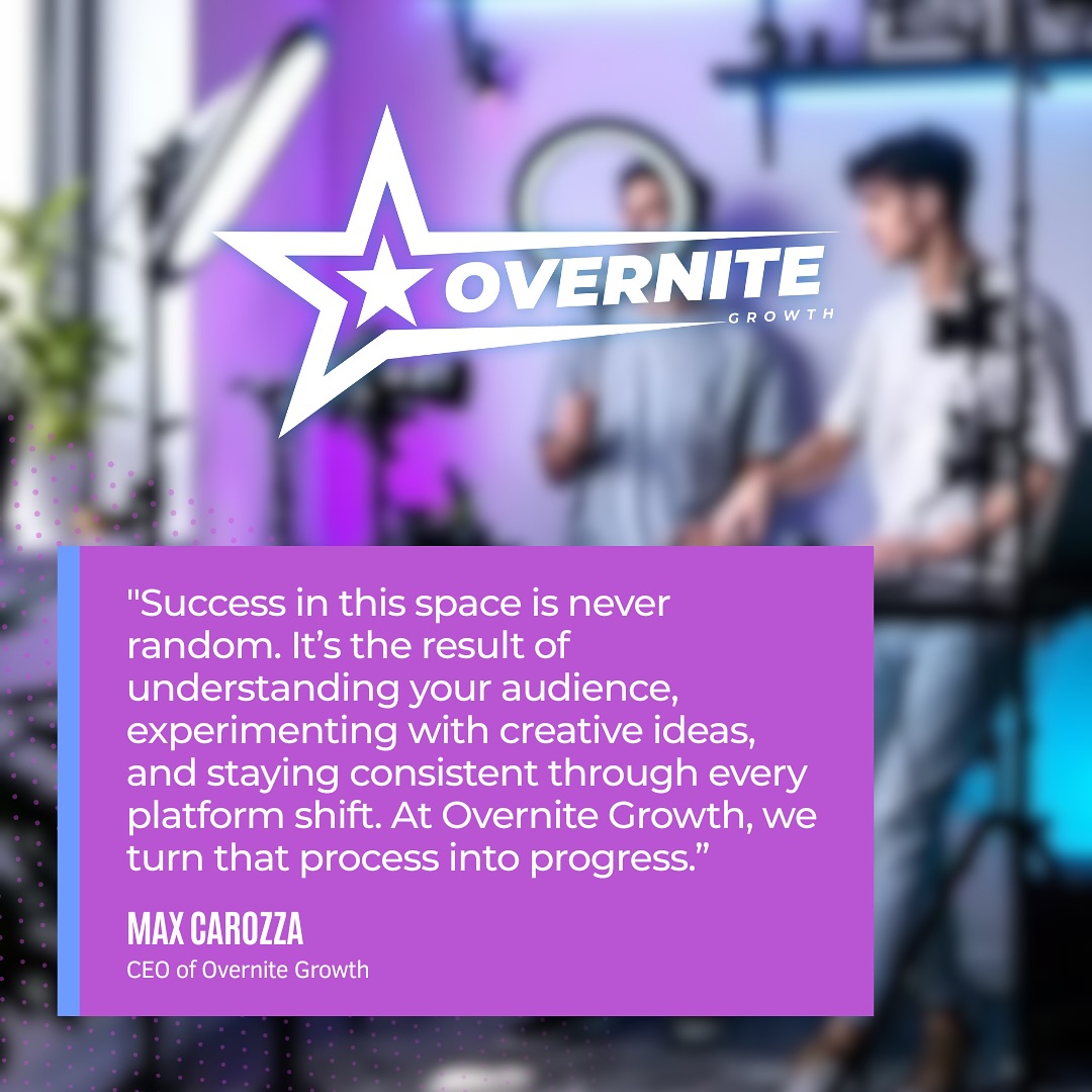 Success in digital marketing doesn’t come from luck — it comes from clarity, creativity, and consistency. At Overnite Growth, we don’t chase trends. We build brands. 💡📈
#OverniteGrowth #MarketingAgency #DigitalMarketing #SocialMediaStrategy #ContentMarketing #BrandGrowth #MarketingTips #EntrepreneurLife #ConsistencyIsKey #CreativeStrategy