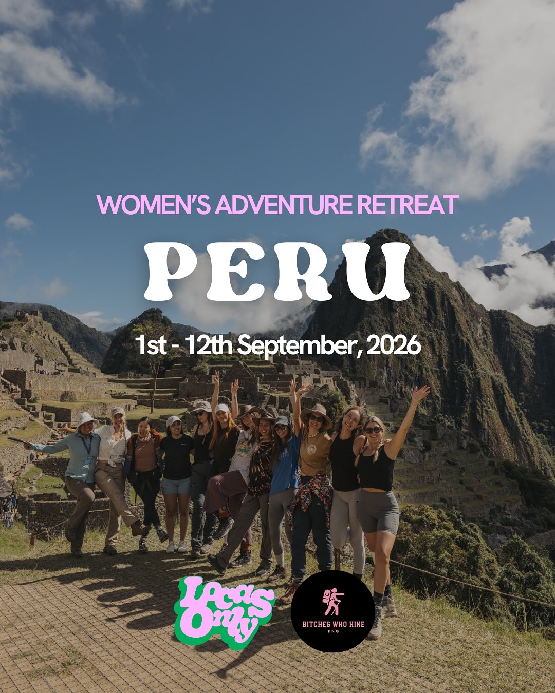 🤟🏽 THE O.G. PERU AVENTURA LOCA 🤟🏽
Oops… we did it again 😛 We’ve brought our signature adventure back and fully reloaded!!
For this one, we’ve partnered up with our friends from @bitcheswhohikefnqld to bring you the perfect trip to recharge, refuel, and return stronger than ever. 💪🏽 Because you deserve it!
In 12 days, you’ll hike the Inca Trail, with Machu Picchu as your grand finale. ✨ Disconnecting (we 🫶🏼 airplane mode!), breathing in fresh mountain air, and having the best time with amazing women. 🏔️
Then we’ll slow things down at @samadhisacredvalley, our eco-luxury retreat. Time for yoga, meditation, and reflection—your chance to reset and treat yourself. 🧘♀️🌄 And then some more trekking… because we love it and it’s a hiking trip after all, right?! 😜
But let me tell something… this isn’t just your regular “holiday”; it’s a journey to empower, inspire, and bring out the best in you 💖
💼 What’s Included?
✨ 12 Days in Top-Quality Accommodations in Cusco & Sacred Valley
✨ 4 Nights at @samadhisacredvalley
✨ Inca Trail 4D/3N
✨ All Camping Gear: Tents, Sleeping Bags, Mats & Trekking Poles
✨ Rainbow Mountain Hiking Adventure
✨ Amazing Peruvian Cuisine + Gastronomic Experiences
✨ Private Transport & Scenic Train Rides
✨ All Entrance Fees Covered
✨ Local Tour Guides & Tour Leader x @fernishha
✨ Yoga, Breathwork & Meditation Sessions
✨ Sound Healing Experience
✨ Mountain Tour Through Maras & Moray
✨ Locas Only & BWH Merch & Epic Surprises
Guided by @fernishha, who will show you Peru like a true LOCA(L), and @denikawyngaarden, the heart and soul of BWH, this trip will leave you feeling transformed, empowered, and deeply connected—with yourself and your fellow Locas. 💖
📅 1st - 12th September, 2026
💚 Limited to 12 spots - only 5 left!
💌 Drop “PERU” below and let’s make it happen!
#peru #womenstravel #locasonly #bitcheswhohike #collab #solotravel #perutravel #southamerica #incatrail #shetravels #yogaretreat #womenadventure #perutravel #machupicchu #womenwhohike