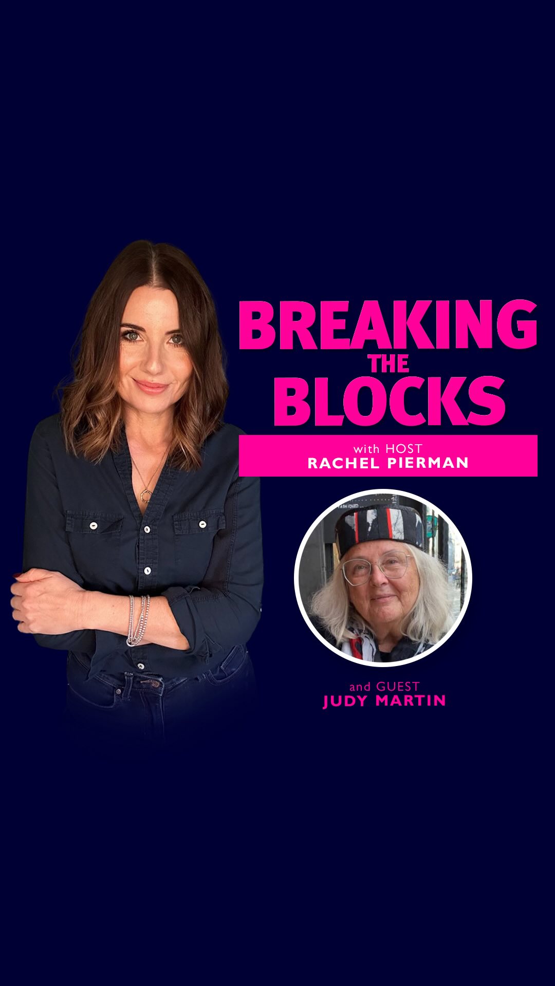 Today’s episode features the incredibly talented @judithemartin not only is Judy a wonderful artist, she has a kind, giving and generous spirit.
She and I had an instant connection when we met at the Festival of Quilts in Birmingham last year. I was delighted when she said she would come on the podcast and she didn’t disappoint me. She offered many words of wisdom and insights, but I was intrigued by the sadness I felt…
More is revealed in the interview which you can listen to on any podcast platform in the world and on the Breaking the Blocks podcast YouTube channel.
Thank you Judy not only for your talent but your conversation too. ❤️