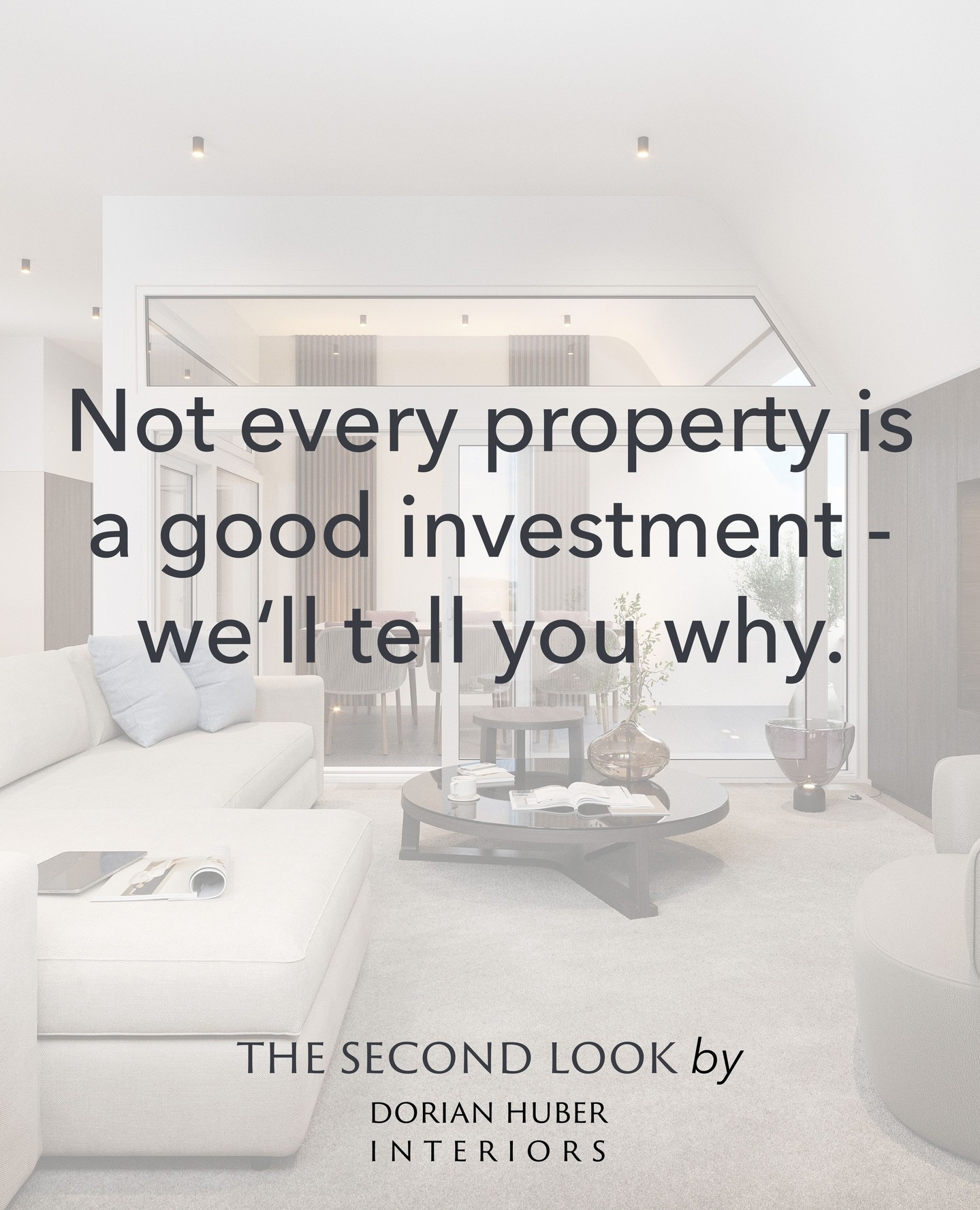 🔍 Don't let charm blind you.
With The Second Look, we walk through the property with you - uncovering hidden flaws, estimating renovation costs, and helping you analyze the opportunities and potential limitations.
📌 Book a viewing with us to make an informed decision before you commit.
