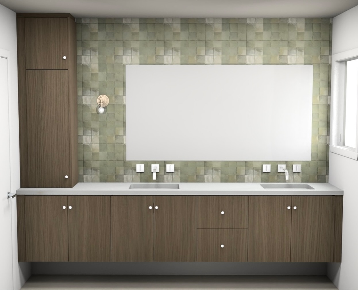 Why Floating Vanities Work So Well:
Floating vanities instantly open up the room, their clean lines bring a modern, timeless look that fits any style 👌🏻.
Middle drawers are always a favorite — super practical for keeping daily essentials organized 🙌. Plus, the open space underneath keeps the whole design feeling light and airy.
And if you have the space, a linen tower adds valuable storage!
Looking to upgrade your bathroom in San Diego? Let’s create a space that’s both functional and beautiful 📲
#SanDiegoBathroomDesign #FloatingVanity #ModernBathroom #BathroomRemodelSanDiego #InteriorDesignSanDiego #BathroomInspo #CustomVanity #BathroomStorage #HomeRenovationSanDiego #VanityGoals #SanDiegoHomes #SmallBathroomIdeas #BathroomDesignTrends #homeremodeling #housegoals #bathroomdesignideas #homeliving #bathroomsofinstagram #renovation