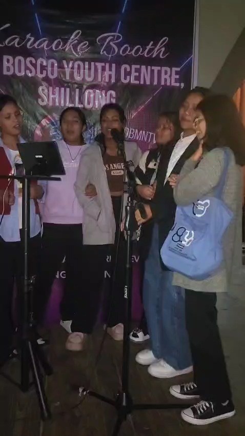 The Lively Karaoke booth..