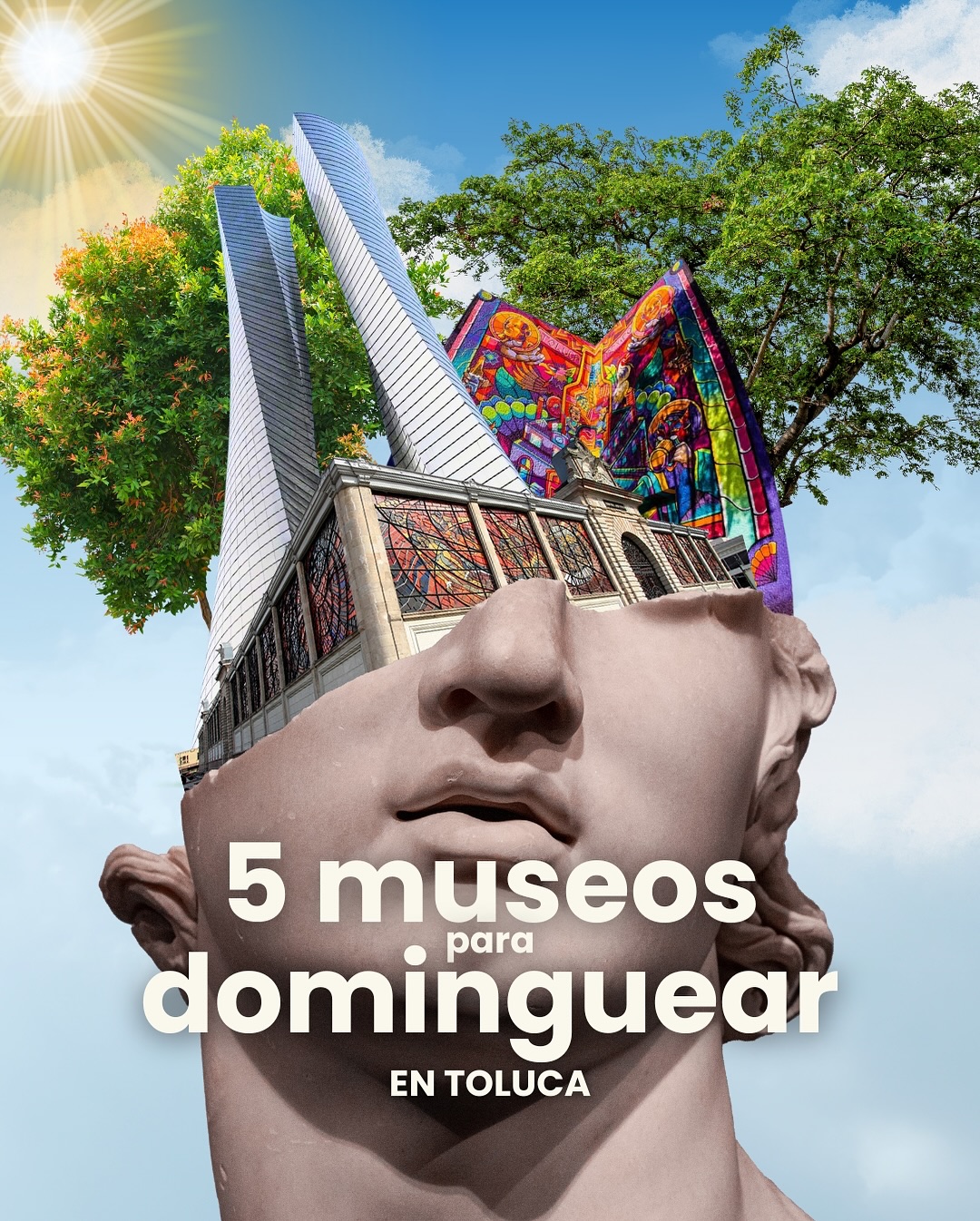 Que este domingo no sea de bajón bb 🫠
Te dejamos 5 museos en Toluca por menos de $100 pesitos.
El museo de Bellas Artes está por estrenar exposiciones en una semana , así que todavía mantendrá sus puertas cerradas, pero te dejamos el dato.
.
.
#museos #soyedomexa #dondeiredomex #estadodemexico