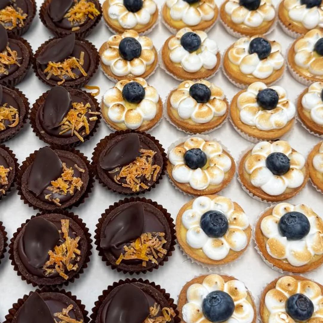 Čokoládové a citronové tartaletky #tartaletky #lemontartalette #chocolatetartalette #sladkepohladi