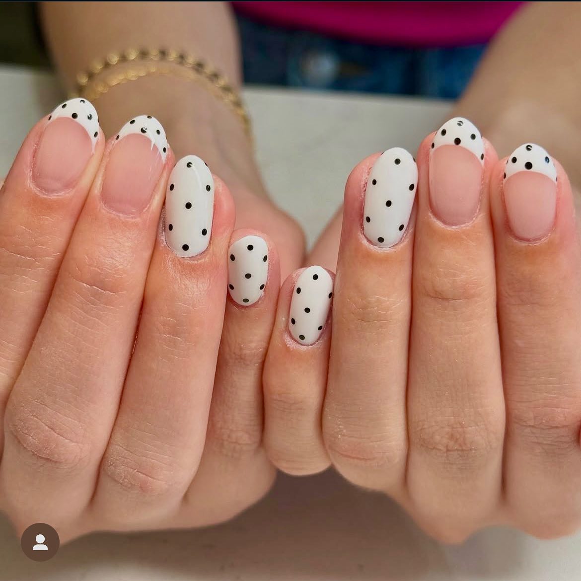 Polka dots are back in trend now