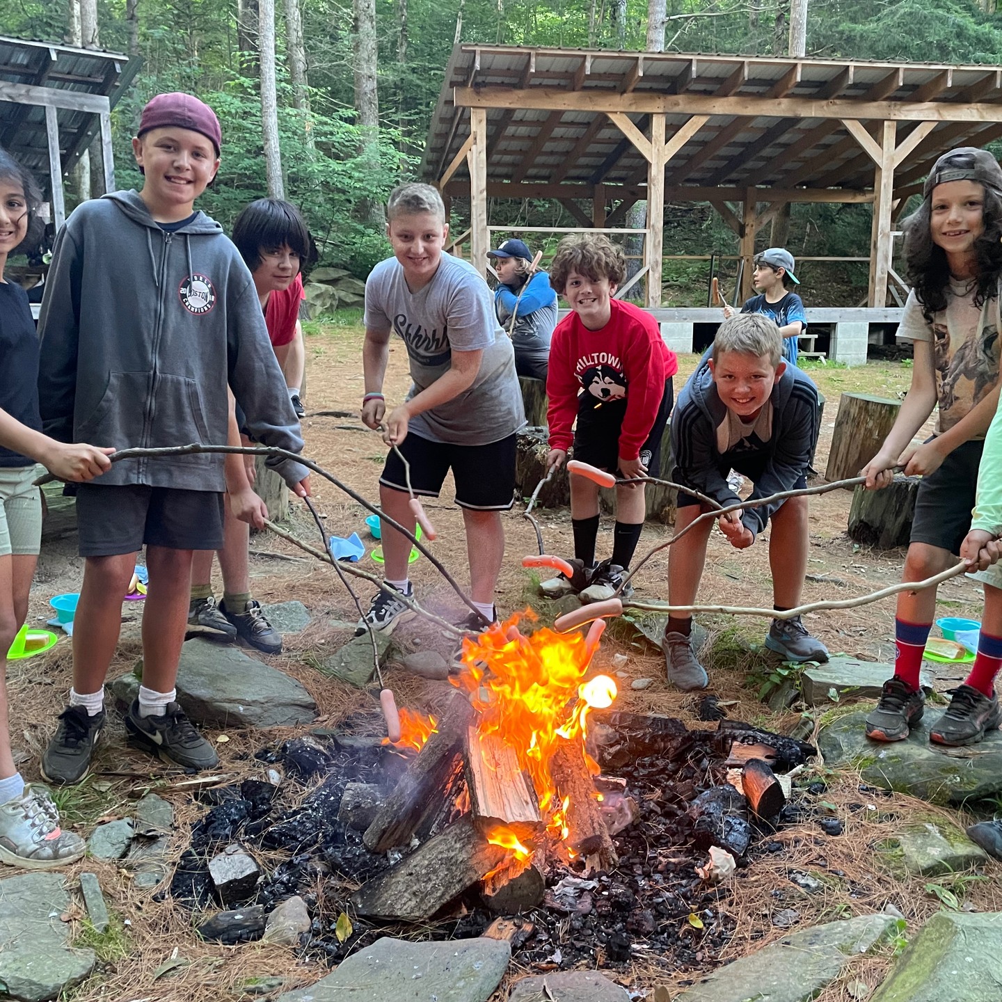 SUMMER SLED DOG CAMPS! Make new friends, get your own sled dog to love for a week❤️#hilltownsleddogs #sleddogcamp #summercamps #dogsandkids